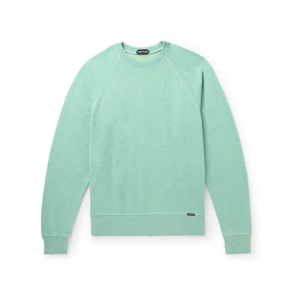 o1loc1c0525 JCL002 Brushed Cotton Blend Jersey Sweatshirt