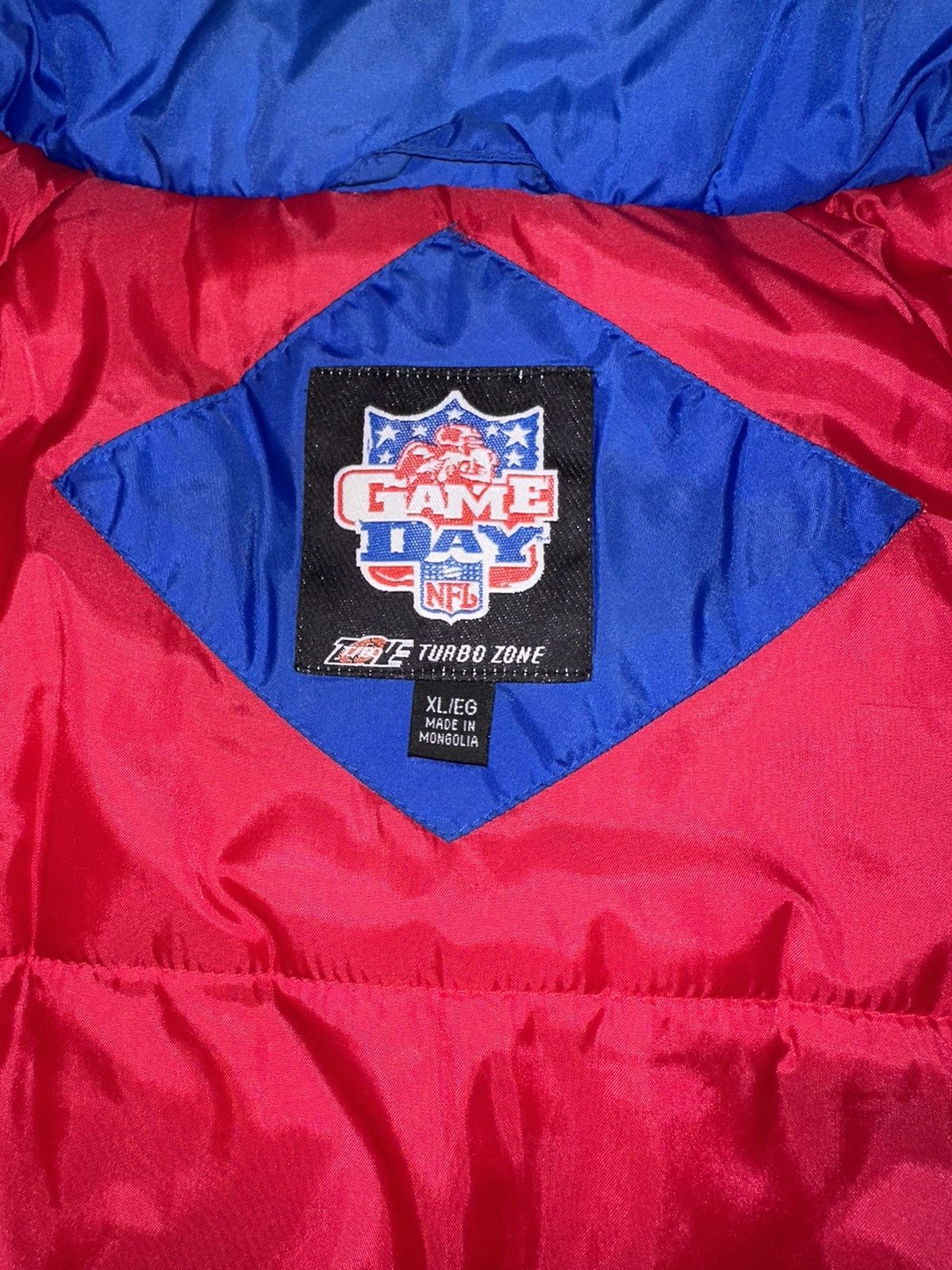 NFL × Vintage Vintage 90’s New York Giants NFL Gameday TurboZone Jacket Size US XL / EU 56 / 4 - 6 Thumbnail