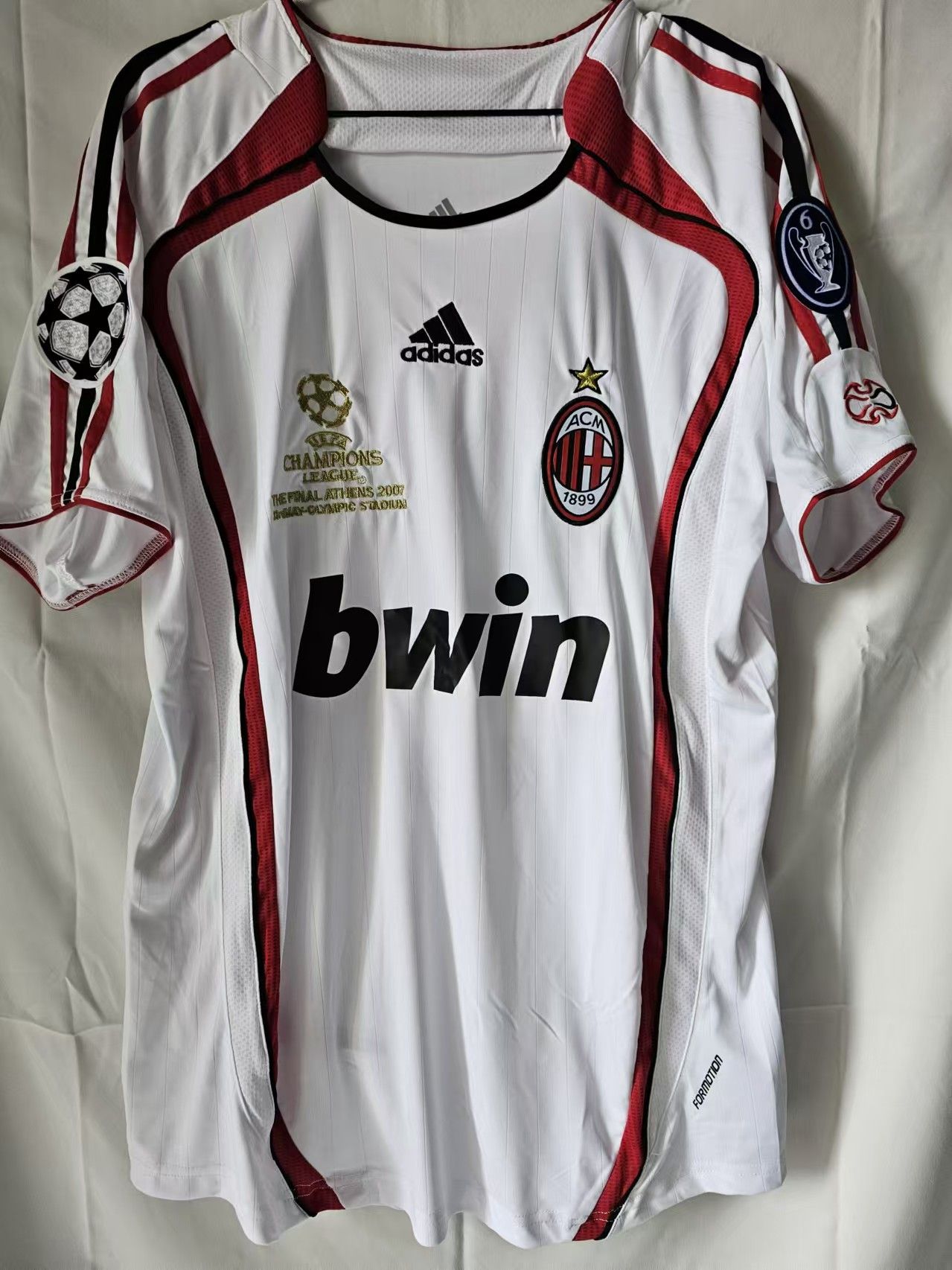 Other 2006 07 AC Milan 9 Filippo Inzaghi Jersey Size US XXL / EU 58 / 5 - 2 Thumbnail