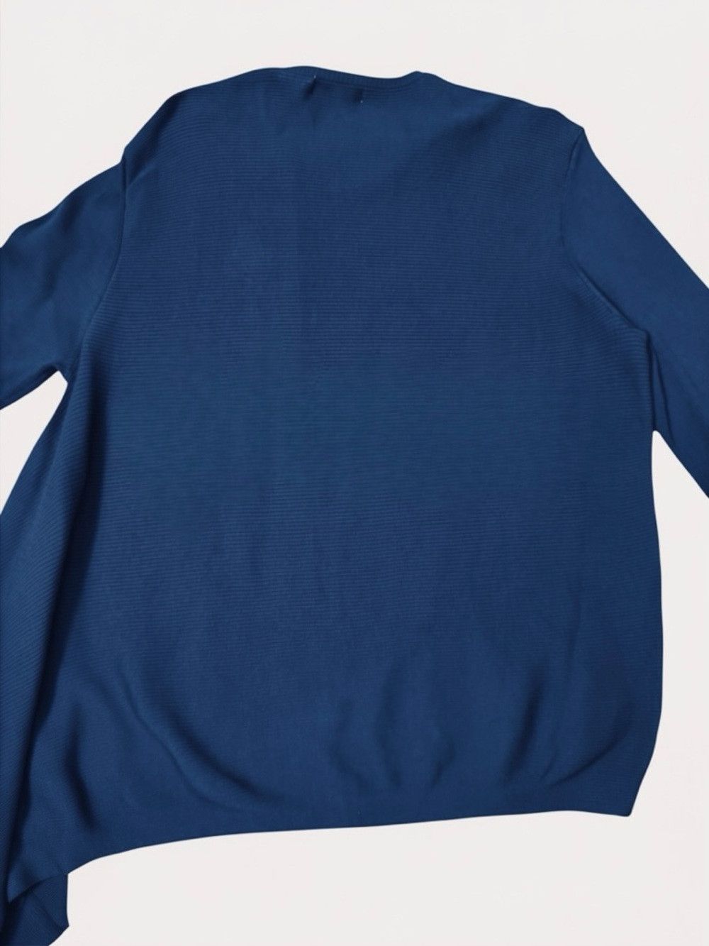 Derek Lam 10 Crosby Derek Lam Blue Asymmetrical Knit Sweater Size XL Size XL / US 12-14 / IT 48-50 - 6 Thumbnail