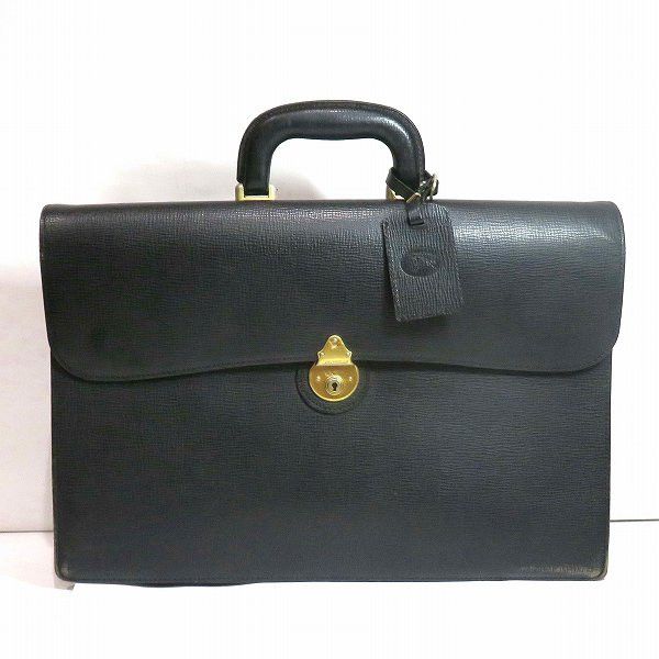 Burberry Burberry Burberry Leather Briefcase Business Bag Leather Business Bag in Good Condition Size ONE SIZE - 1 Thumbnail