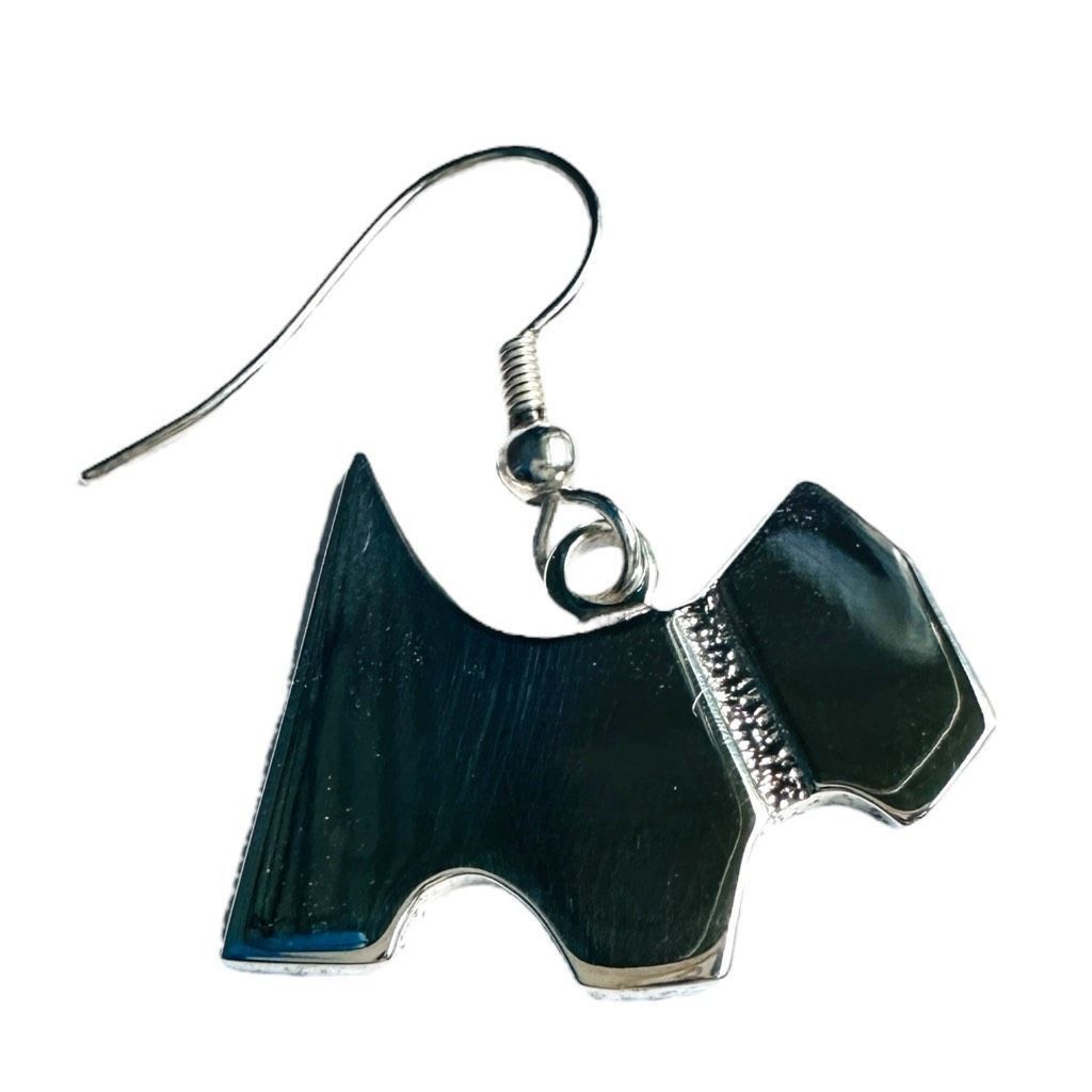 Tiffany & Co. TIFFANY & CO. Earrings Pendant Scottie Terrier Dog Sterling Size ONE SIZE - 2 Thumbnail