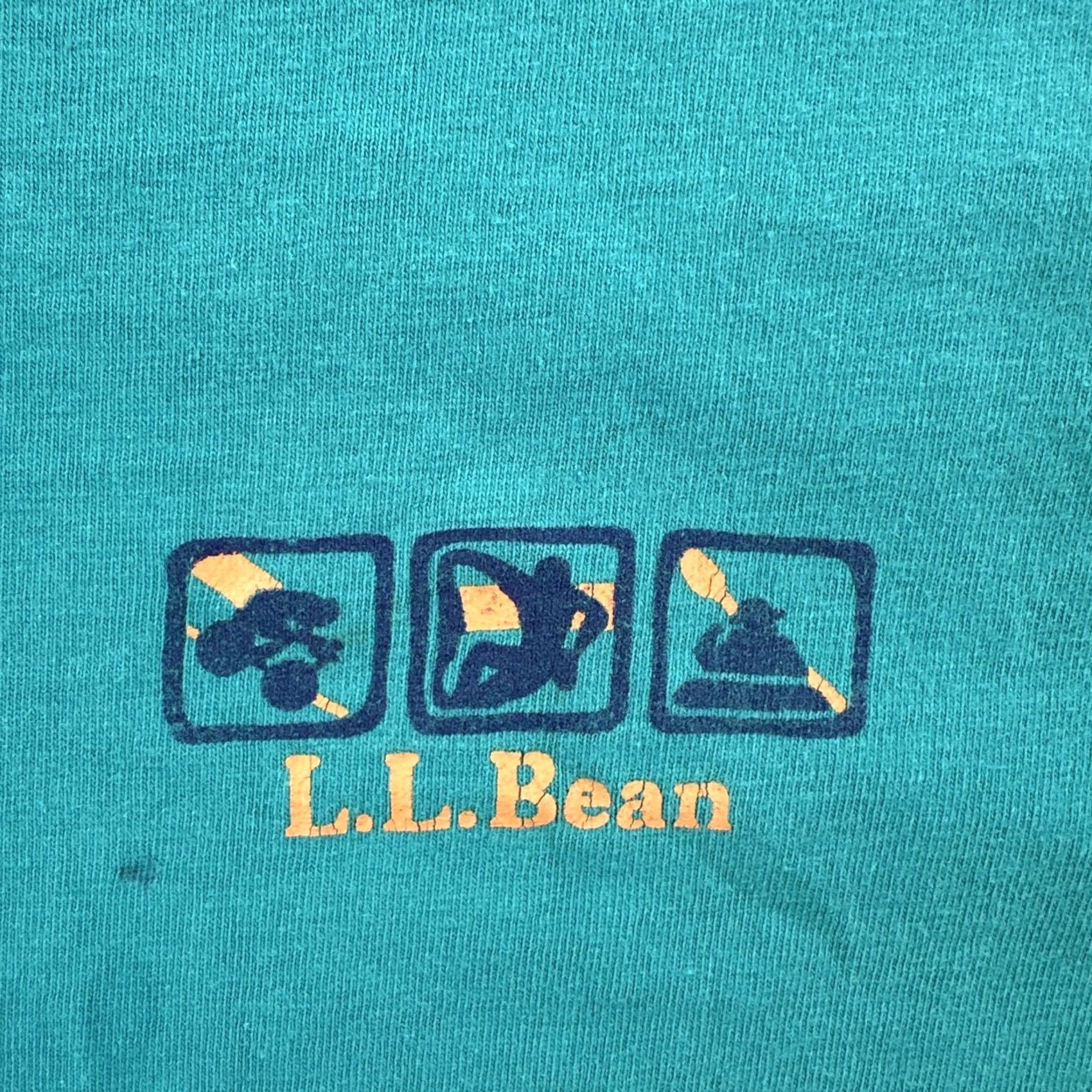 Hanes VINTAGE Hanes Beefy-T Shirt Mens L Green 90s Crew Neck Short Sleeve Made In USA Size US L / EU 52-54 / 3 - 6 Thumbnail