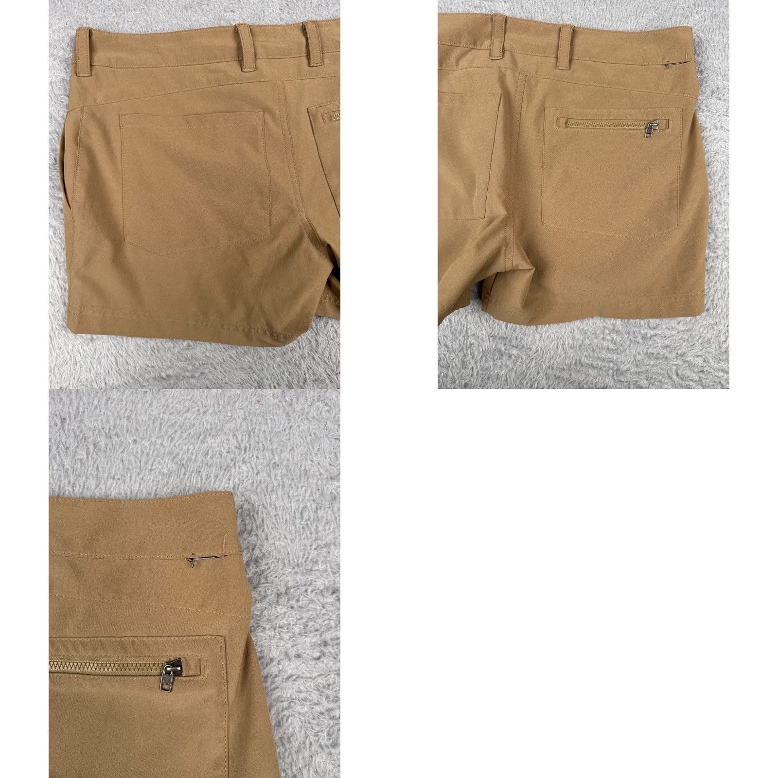 The North Face The North Face Shorts Women 4 Beige Happy Hike Zipper Pockets 31x4 Size 27" / US 4 / IT 40 - 9 Thumbnail