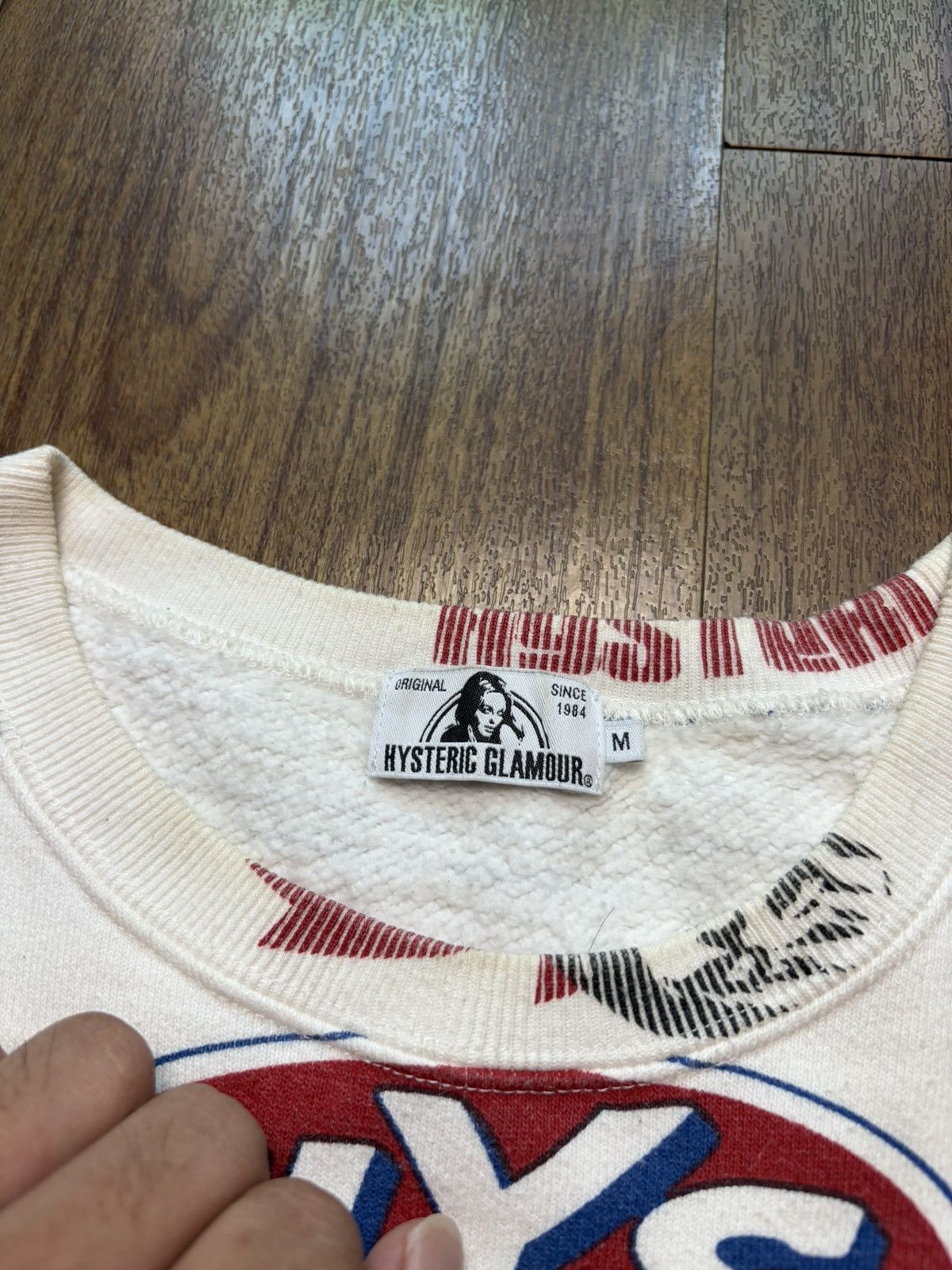 Hysteric Glamour FREE TAX! Hysteric Glamour Vixen Girl Printed Sweatshirt Size US M / EU 48-50 / 2 - 7 Thumbnail