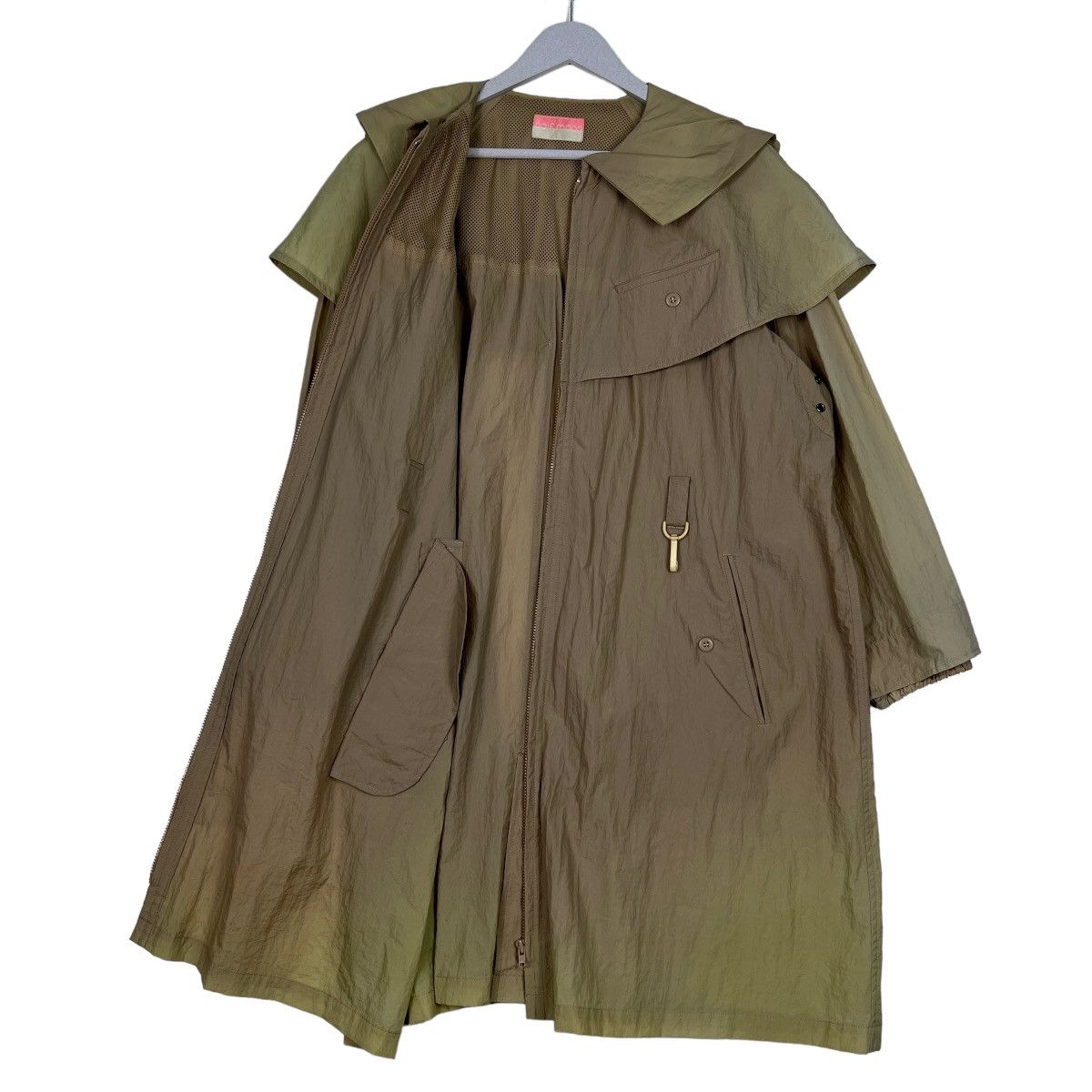 Designer HALF MOON BY TAKEO KIKUCHI NYLON WINDCOAT Size US M / EU 48-50 / 2 - 10 Thumbnail