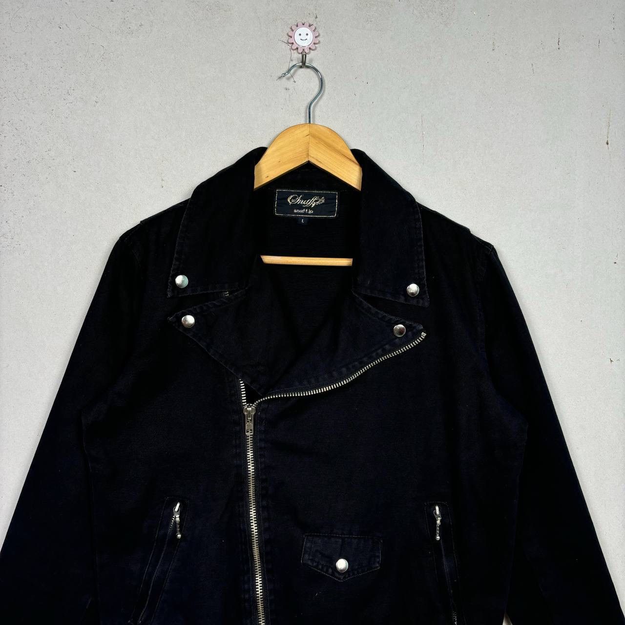 Japanese Brand Snuff.jp Japanese Archive Double Collar Rider Jacket L Size US L / EU 52-54 / 3 - 3 Thumbnail
