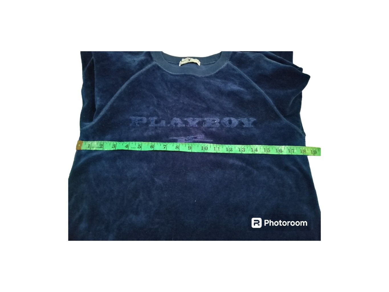 Playboy × Vintage Vintage playboy velvet sweatshirt Size US S / EU 44-46 / 1 - 6 Thumbnail