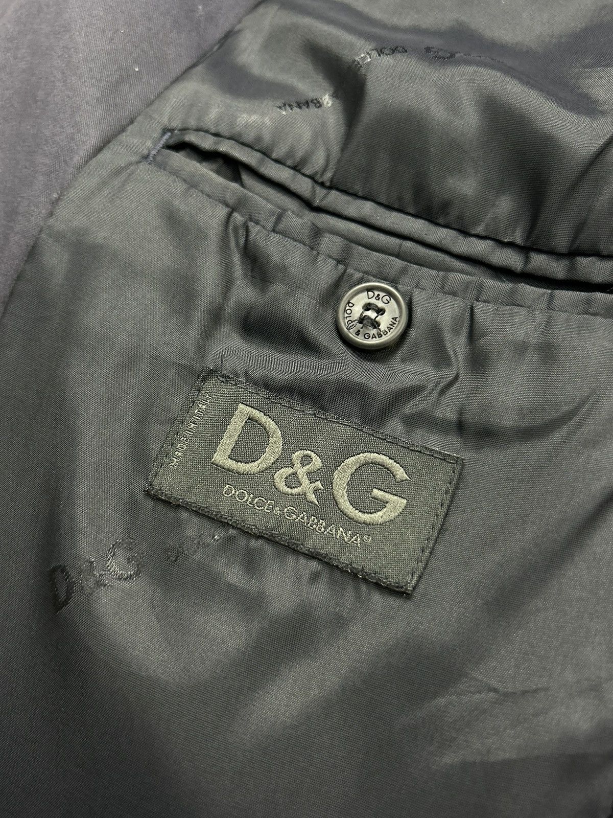 Dolce & Gabbana Vintage Dolce Gabbana Blazer made in Italy Size 52R - 11 Thumbnail