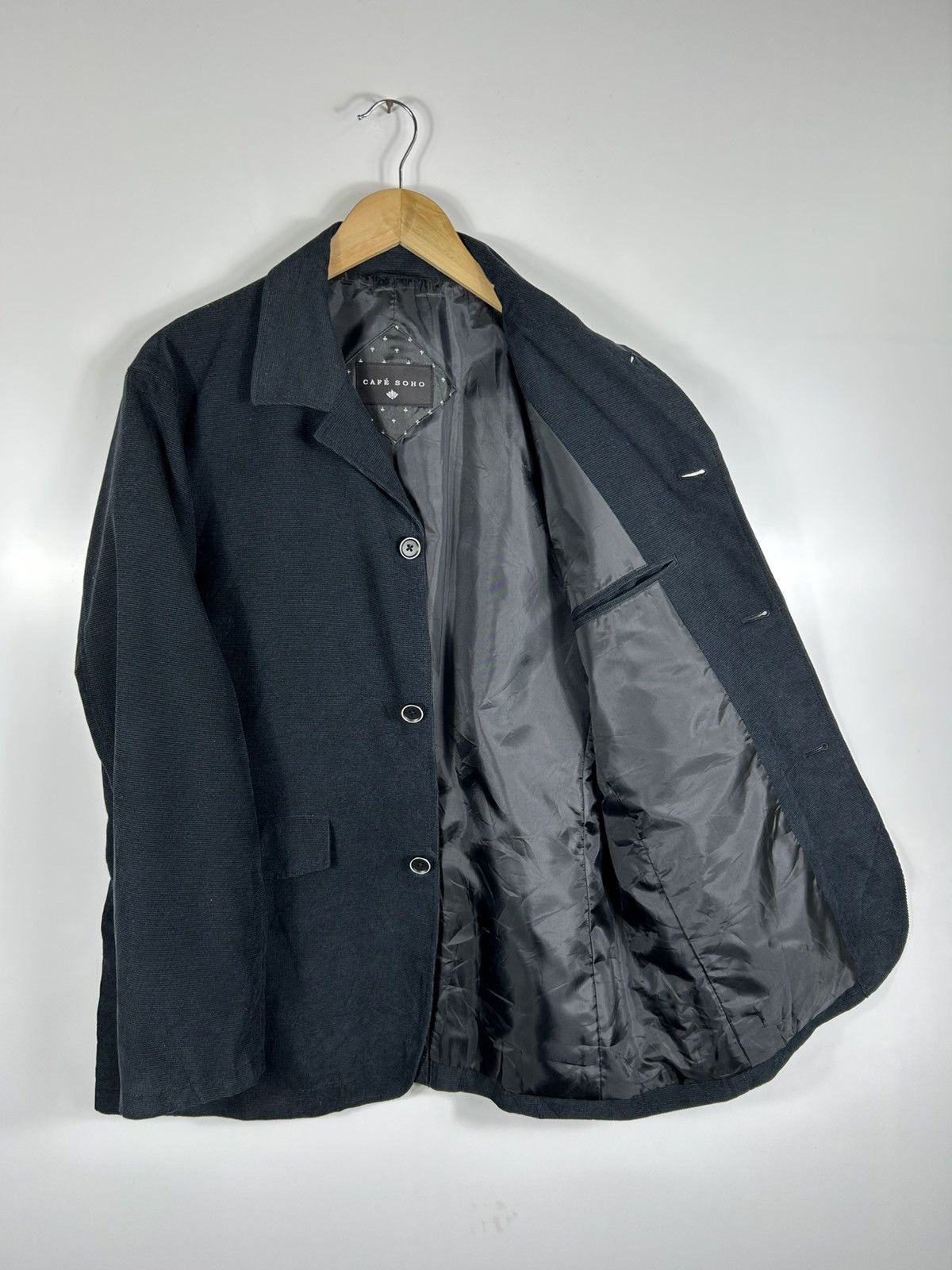 Japanese Brand × Vintage 🔥Cafe Soho Button Shirt Jacket Size US L / EU 52-54 / 3 - 9 Thumbnail