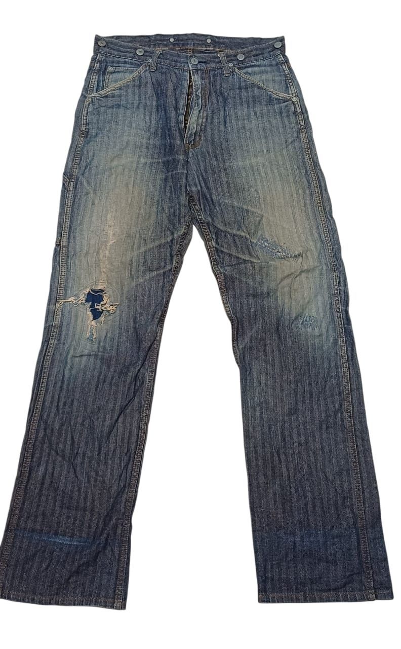 Hysteric Glamour VINTAGE 80'S HYSTERIC GLAMOR CARPENTER JEANS TALON ZIP Size US 32 / EU 48 - 1 Thumbnail