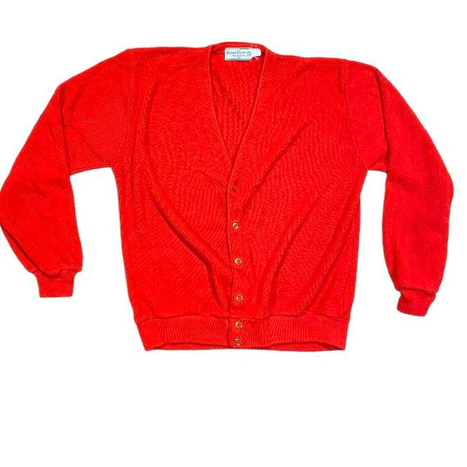 Other Red 80s cardigan sweater no Size US S / EU 44-46 / 1 - 1 Thumbnail