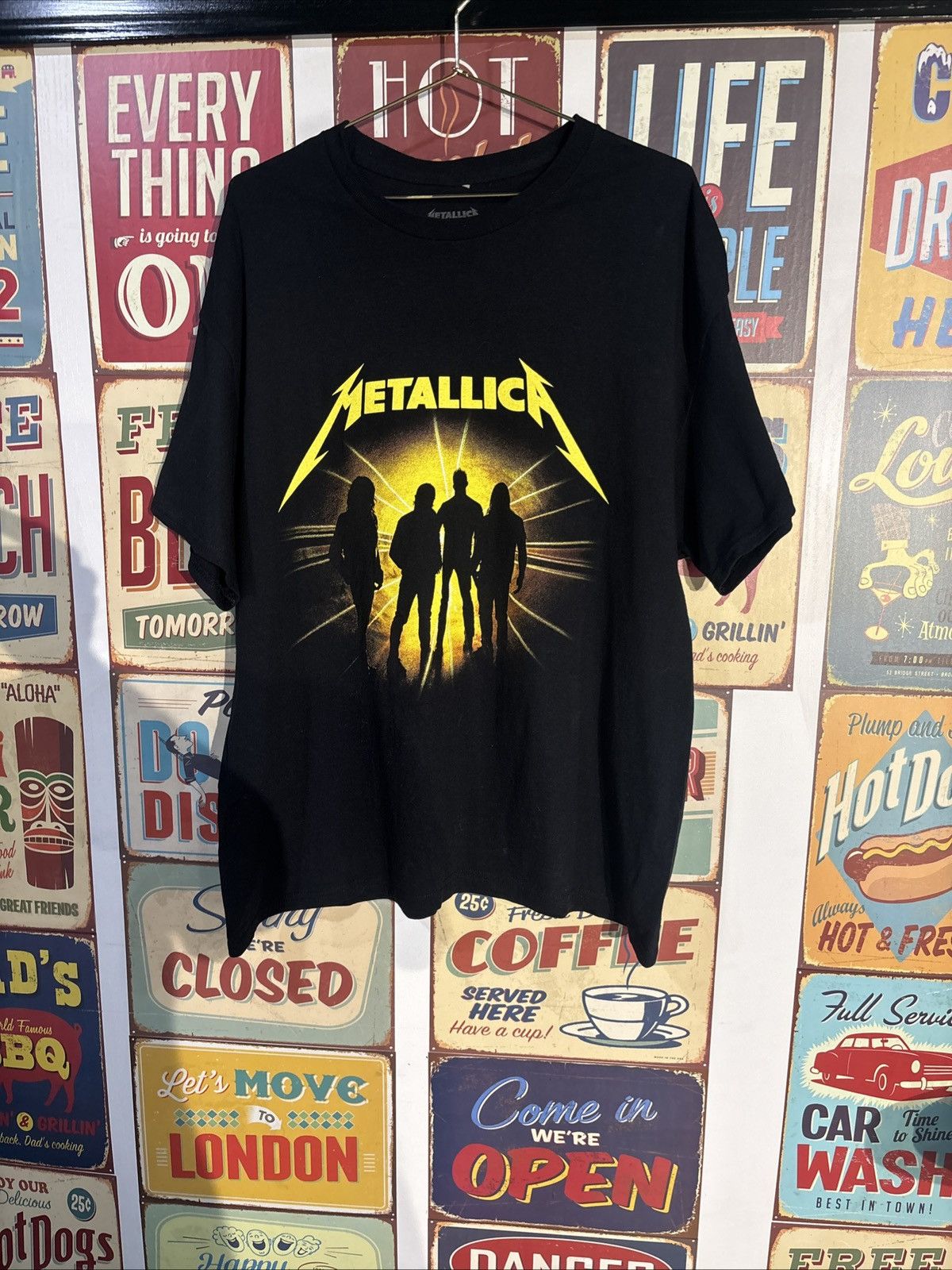 Metallica Metallica M72 World Tour Black TShirt 2024 Official Merch XL Size US XL / EU 56 / 4 - 2 Thumbnail