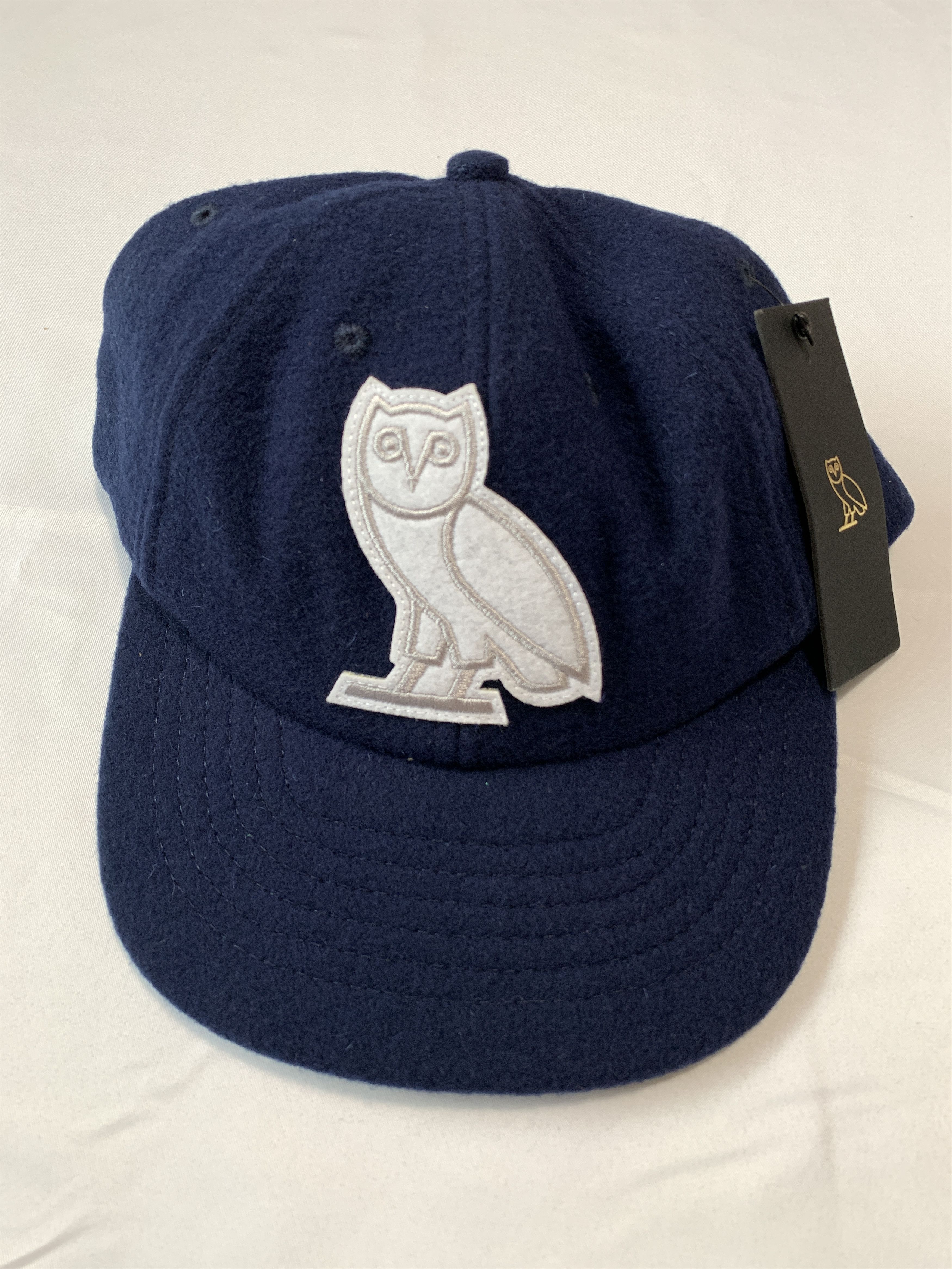 Drake OVO Wool OG Owl Cap Hat Navy Size ONE SIZE - 4 Thumbnail