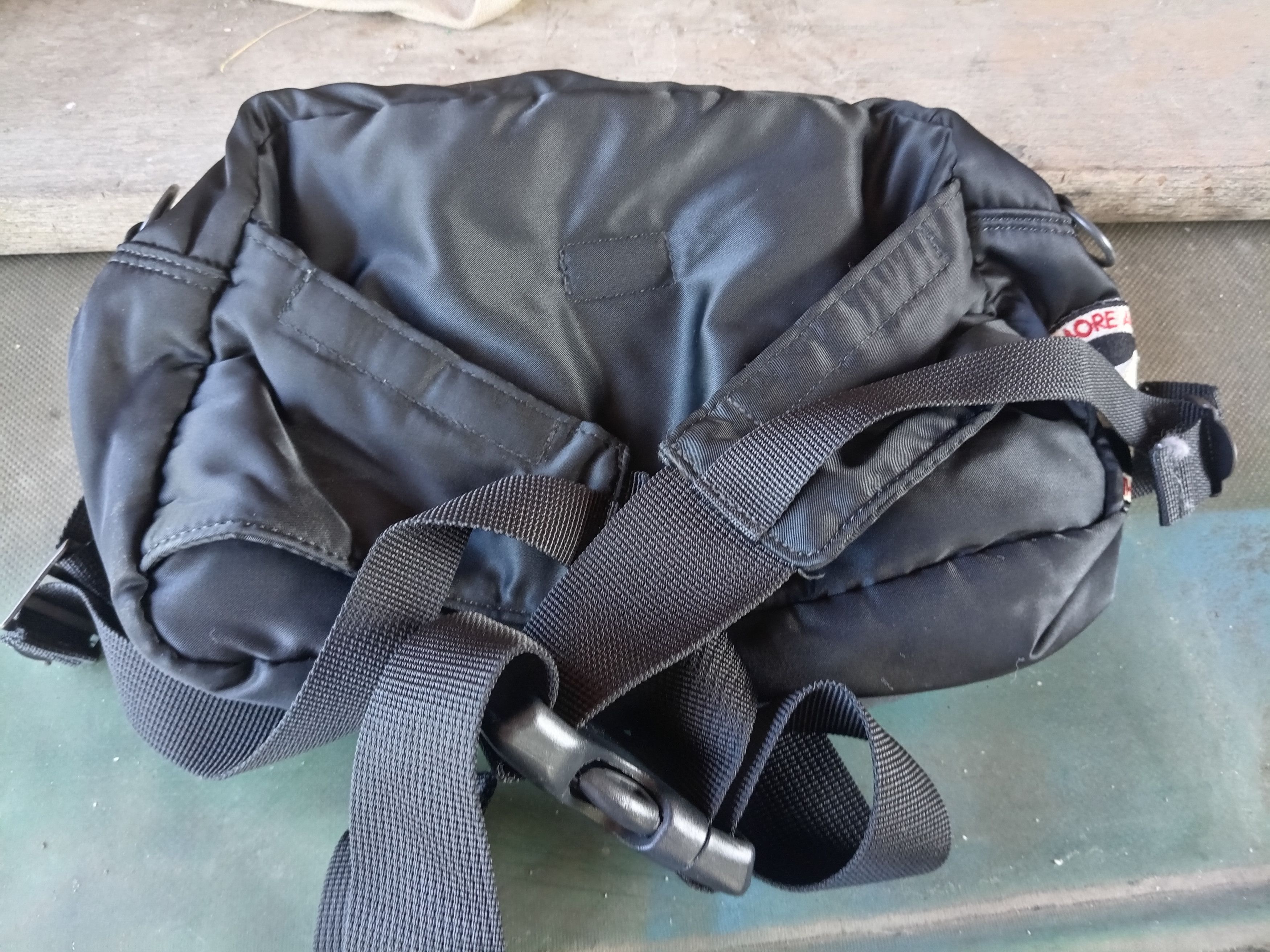 Porter Porter yoshida tanker black waist bag Size ONE SIZE - 3 Thumbnail