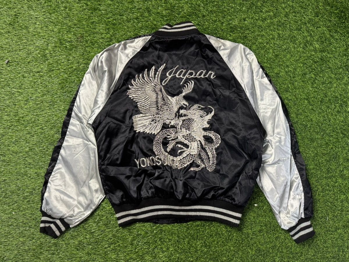 Japanese Brand yokosuka japan - embroided eagle dragon jacket Size US M / EU 48-50 / 2 - 1 Thumbnail