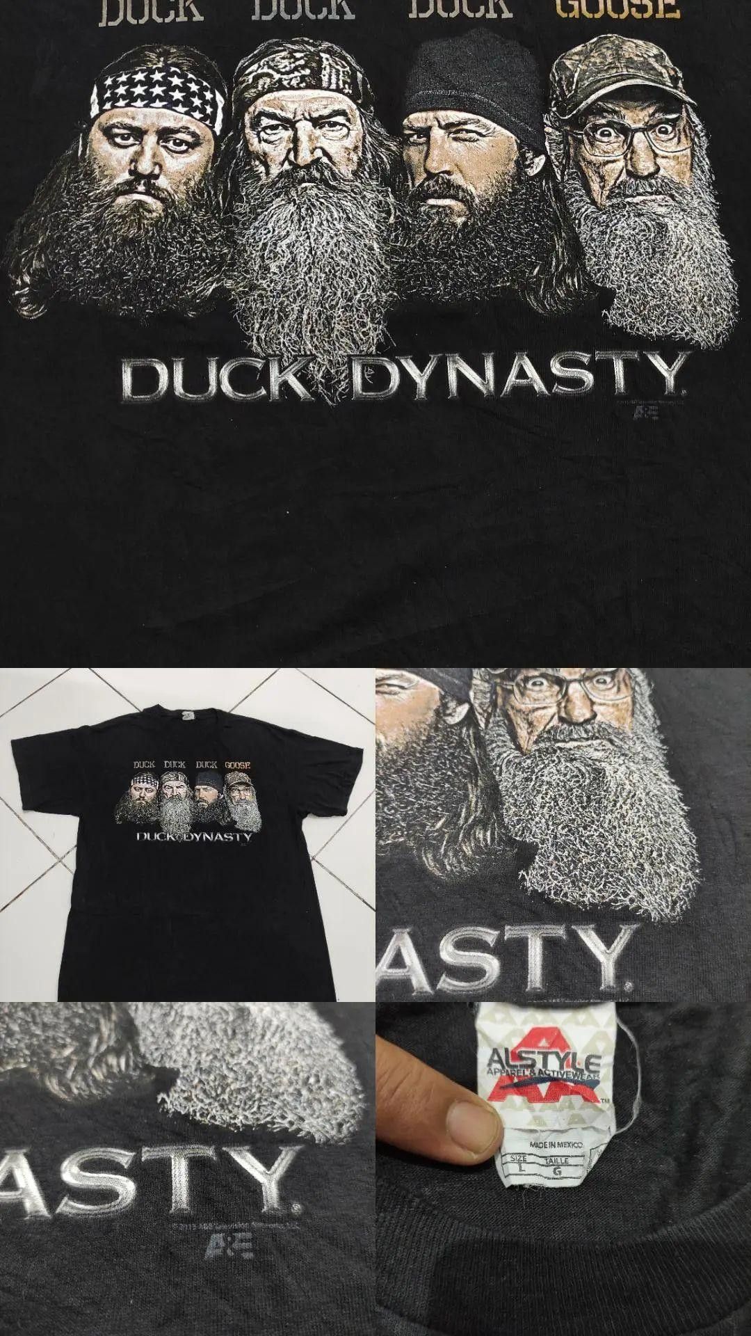 Alstyle Vtg DUCK DYNASTY Size US L / EU 52-54 / 3 - 1 Thumbnail