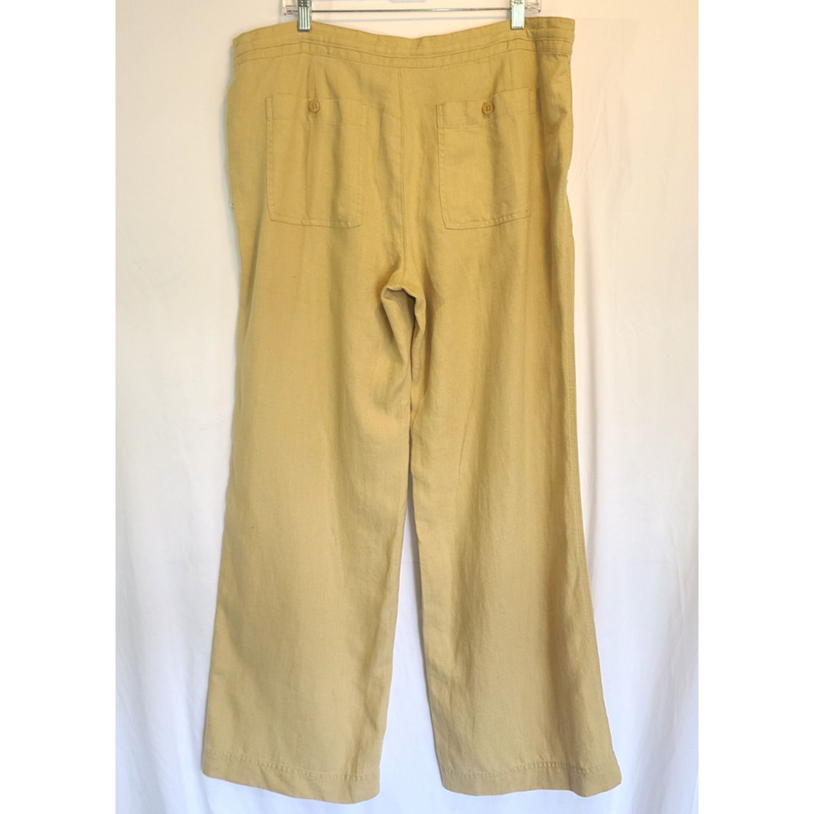 Lauren Ralph Lauren New W/Tag Lauren Ralph Lauren Womens Linen Wide Leg Pants 14 Size 36" / US 14 / IT 50 - 8 Thumbnail