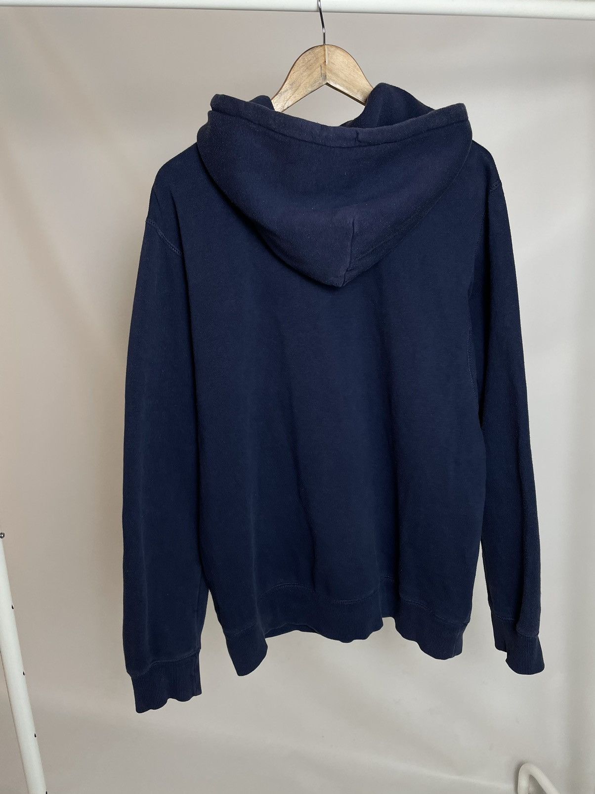 Nike Nike 🌚 Vintage full zip blue small logo hoodie sweatshirt Size US XL / EU 56 / 4 - 8 Thumbnail