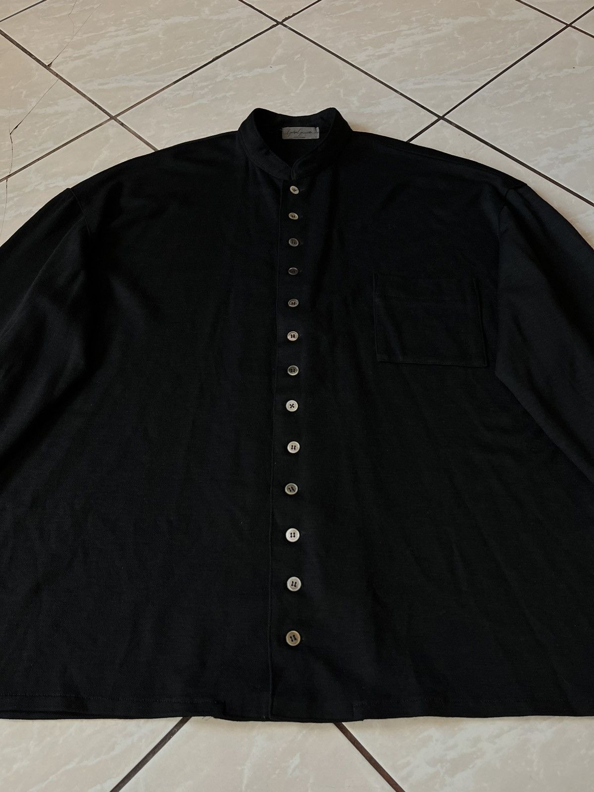 Yohji Yamamoto Yohji Yamamoto Pour Homme Pocket Cardigan Sweater Button up Size US L / EU 52-54 / 3 - 2 Thumbnail