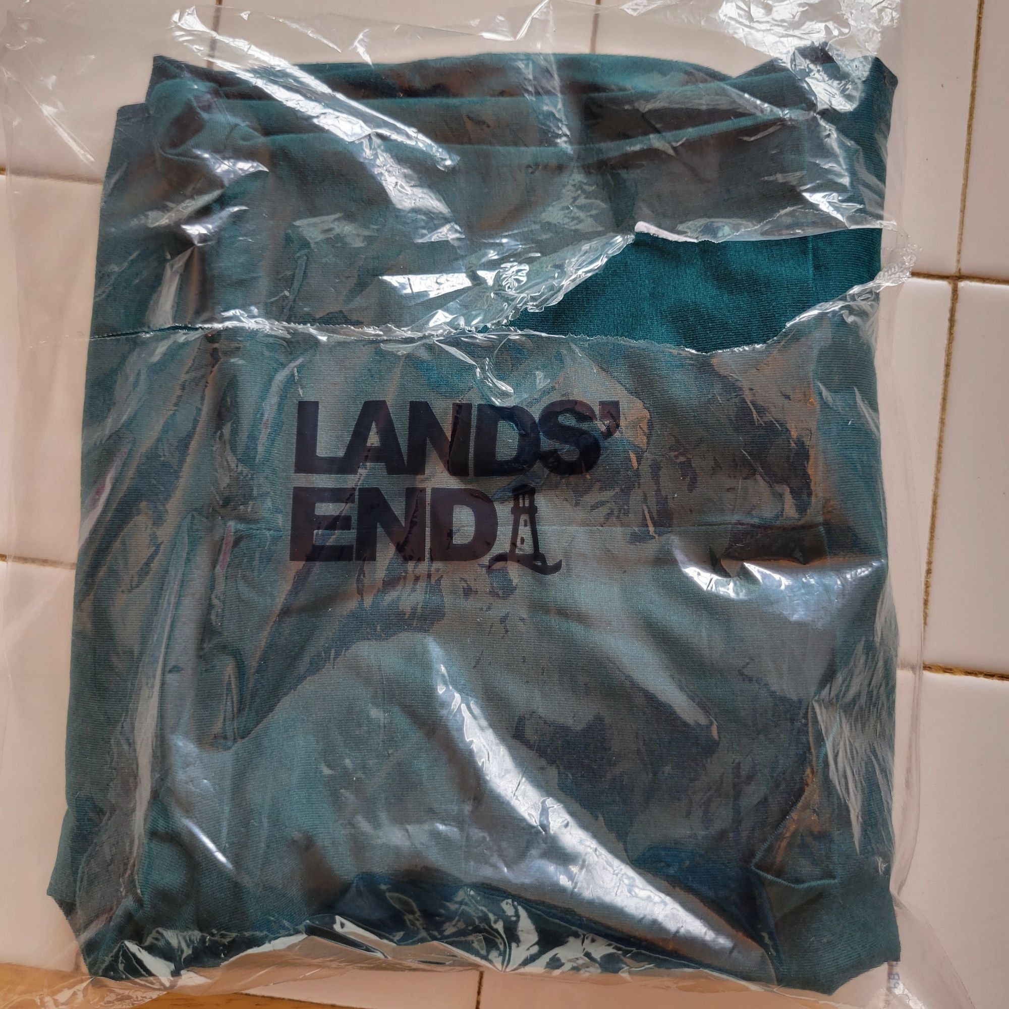 Lands' End Lands End Shaped Fit Long Sleeve Turtleneck Harvest Teal M 1 Size M / US 6-8 / IT 42-44 - 4 Thumbnail
