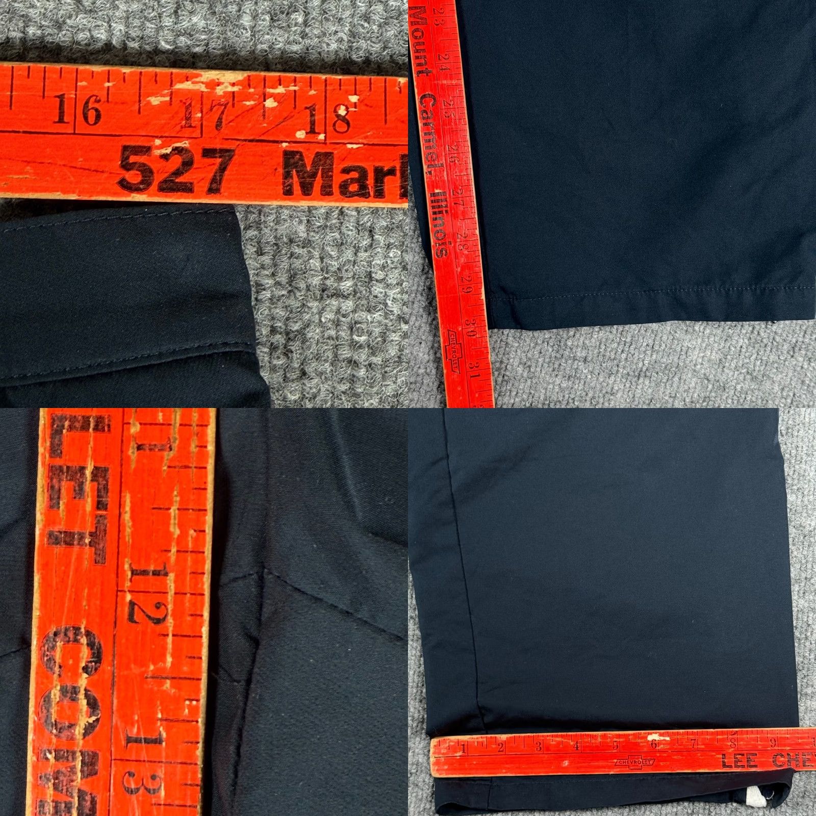 Ralph Lauren Lauren Ralph Lauren Active Track Pants Women 14 Navy Blue Pockets Elastic Waist Slit 30 Inseam Athletic Casual Athleisure Size 36" / US 14 / IT 50 - 8 Thumbnail