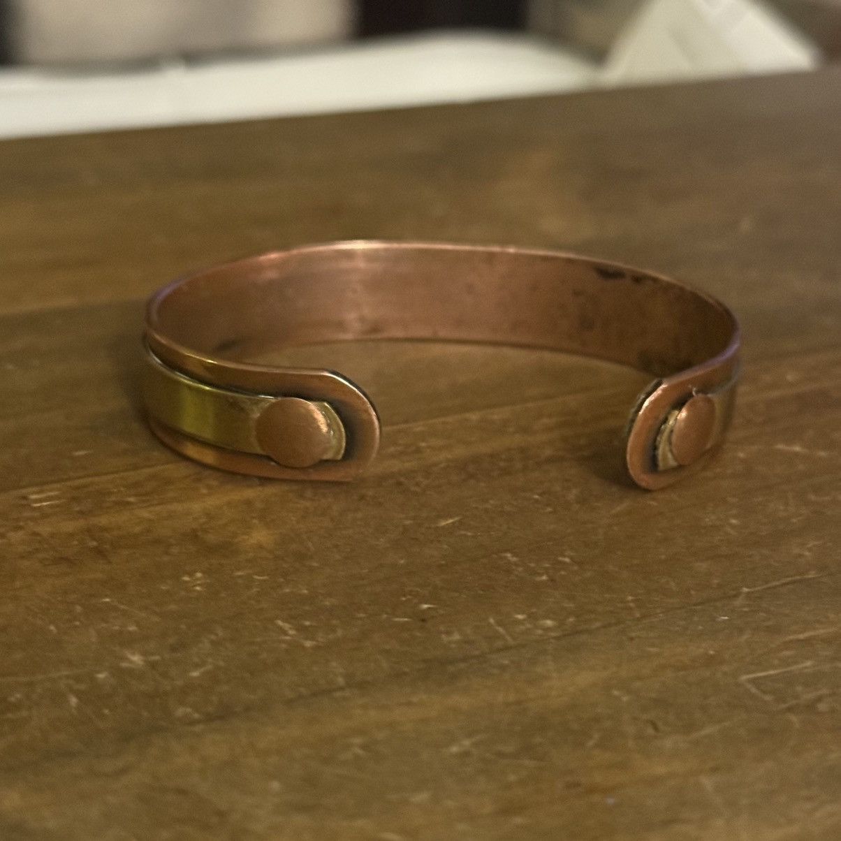 Vintage Vintage two tone copper cuff bracelet Size ONE SIZE - 5 Thumbnail