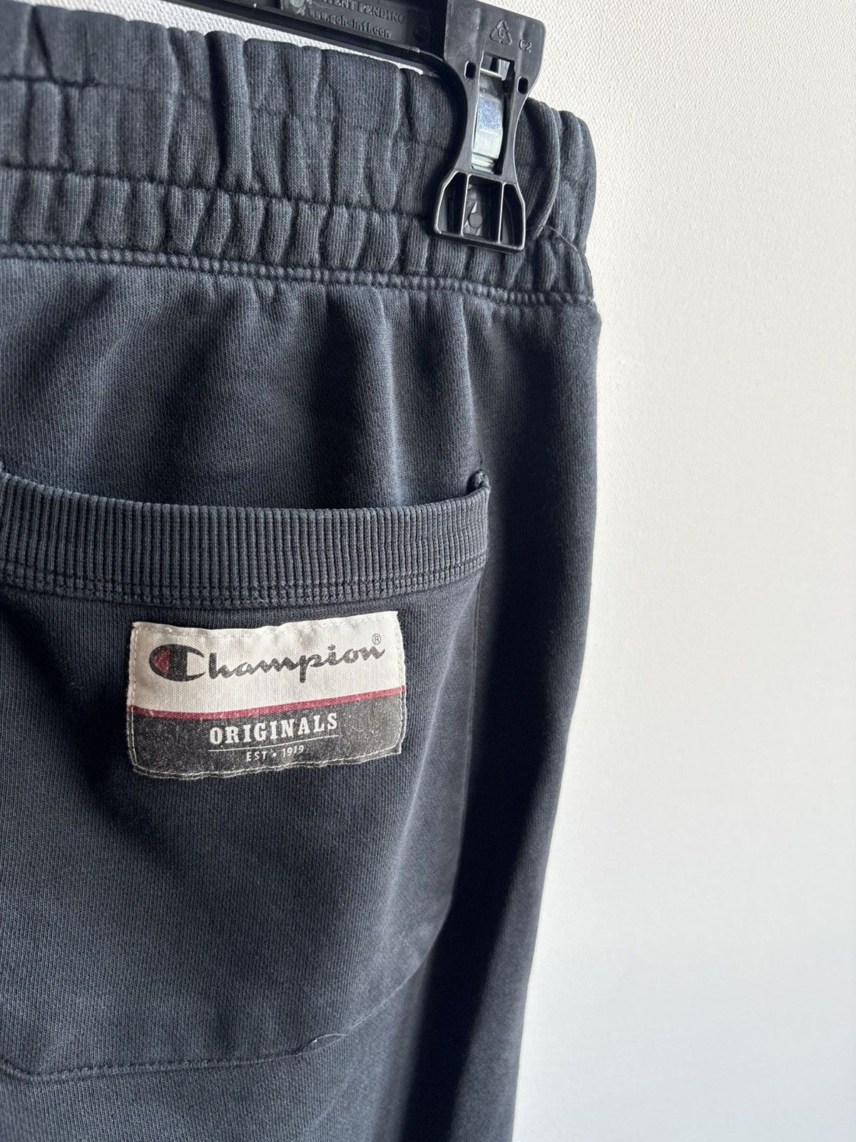 Champion Champion Sweatpants Joggers Faded Black Vintage Streetwear Size US 30 / EU 46 - 10 Thumbnail