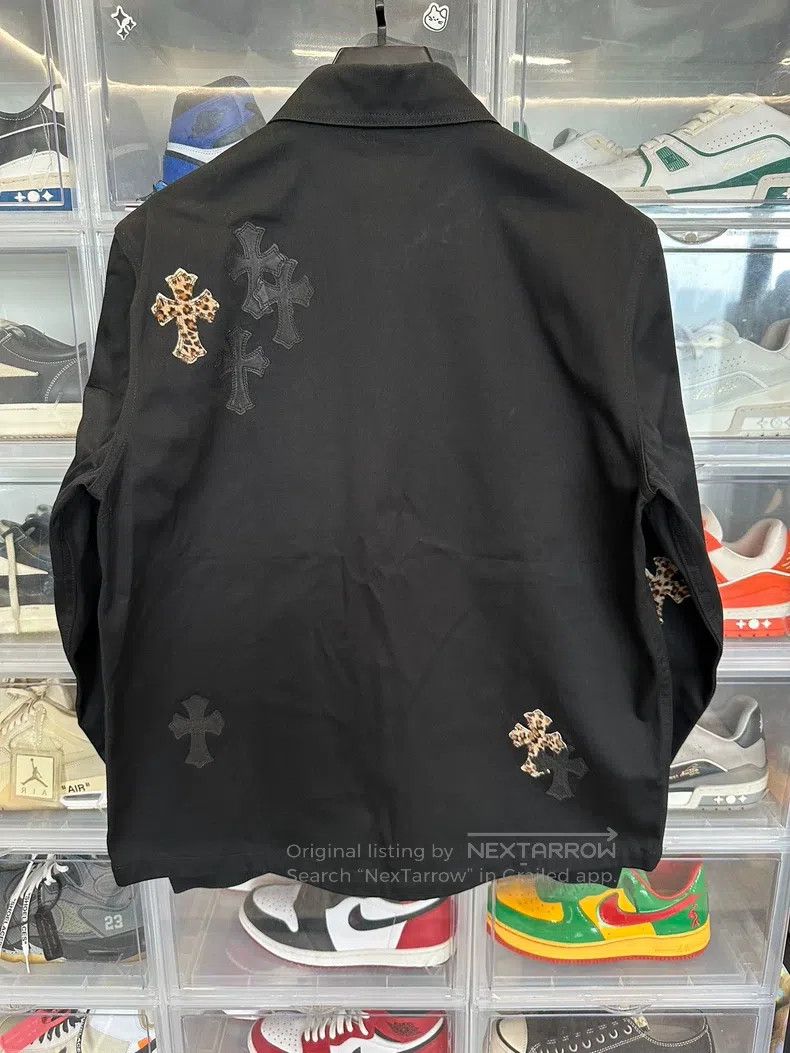 Chrome Hearts CHROME HEARTS Size L Panther cross leather black Workdog sh Size US L / EU 52-54 / 3 - 3 Thumbnail