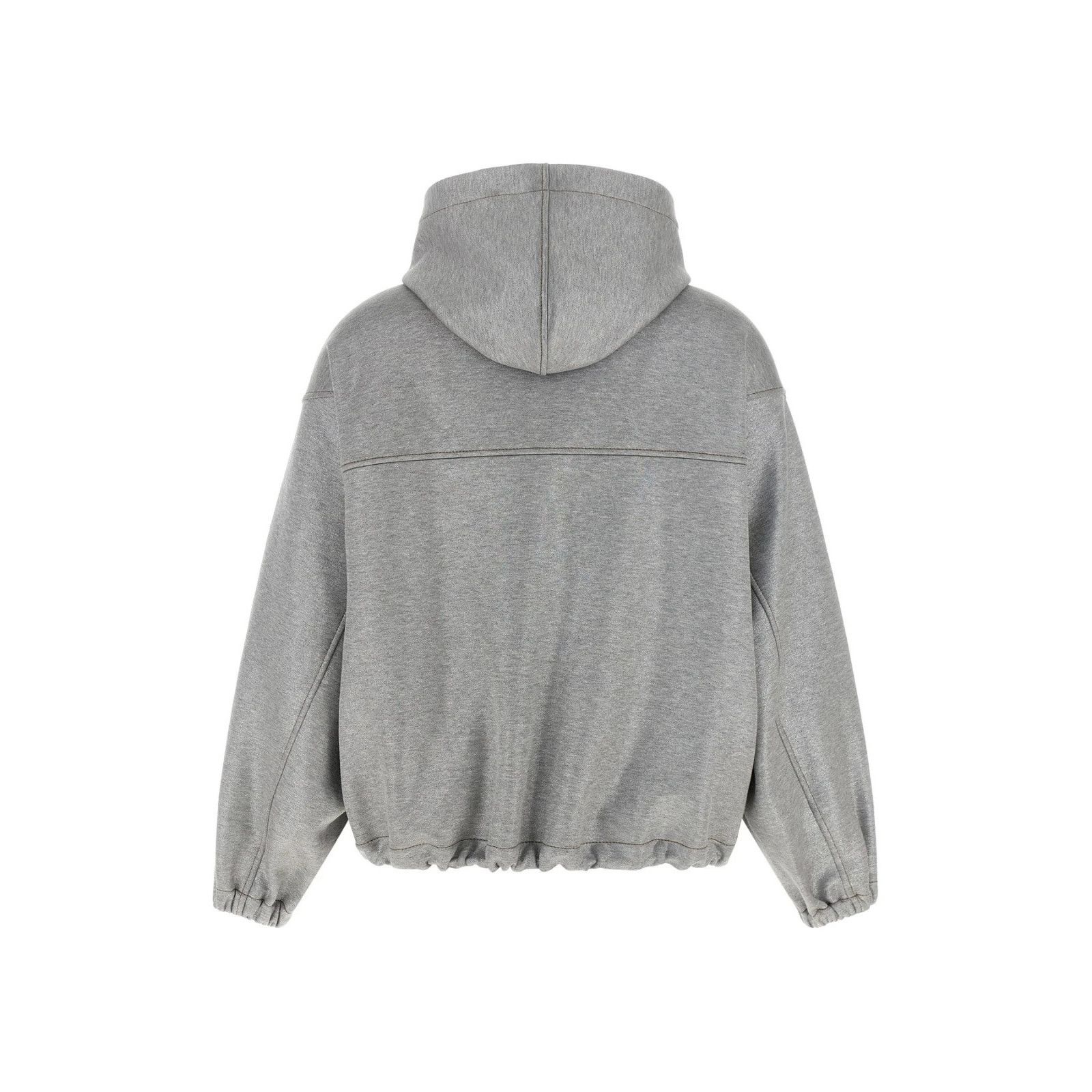 Brunello Cucinelli BRUNELLO CUCINELLI Silver Bomber Jacket New & Authentic (Wom Size XS / US 0-2 / IT 36-38 - 2 Thumbnail