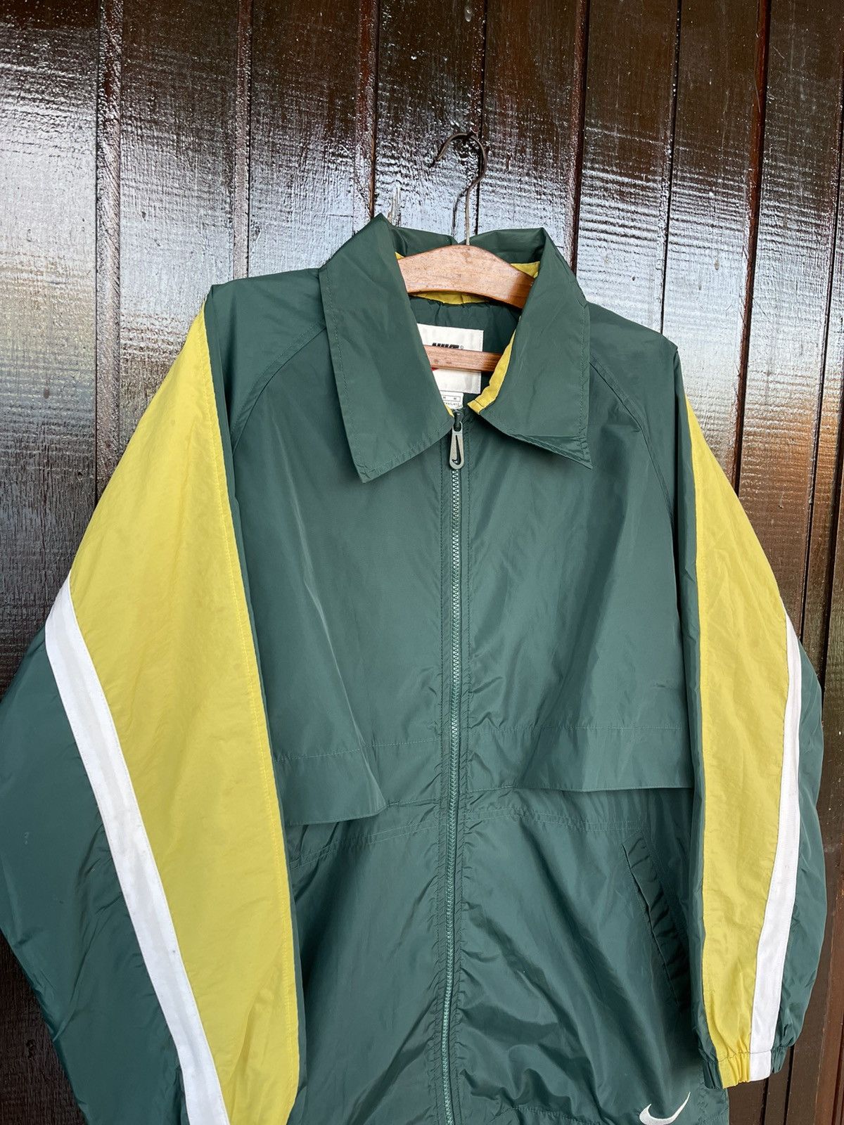 Nike Vintage 90s Nike Winbreaker jacket Size US L / EU 52-54 / 3 - 2 Thumbnail