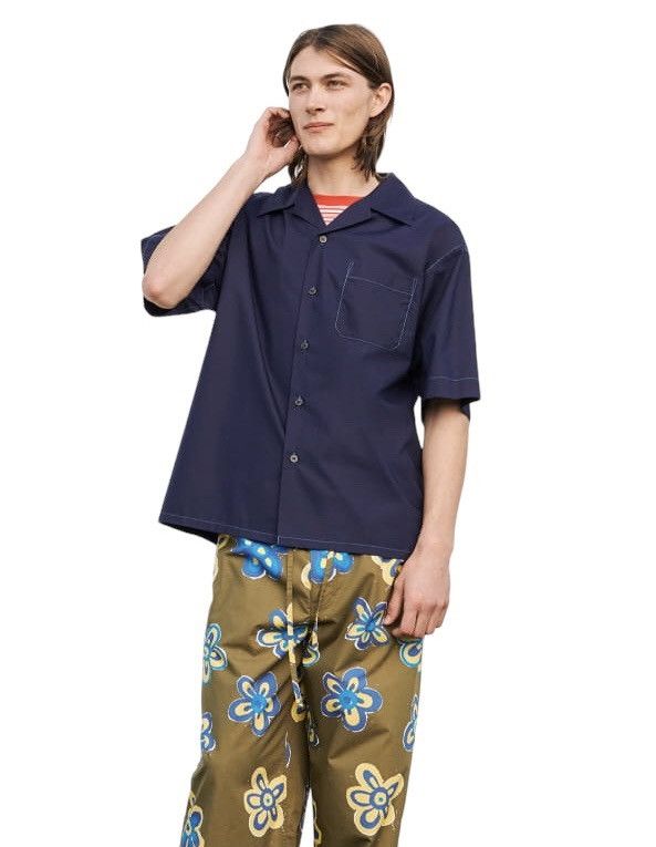 image of Marni X Uniqlo Spring Summer 2002 Collection in Navy Blue, Men's (Size Small)