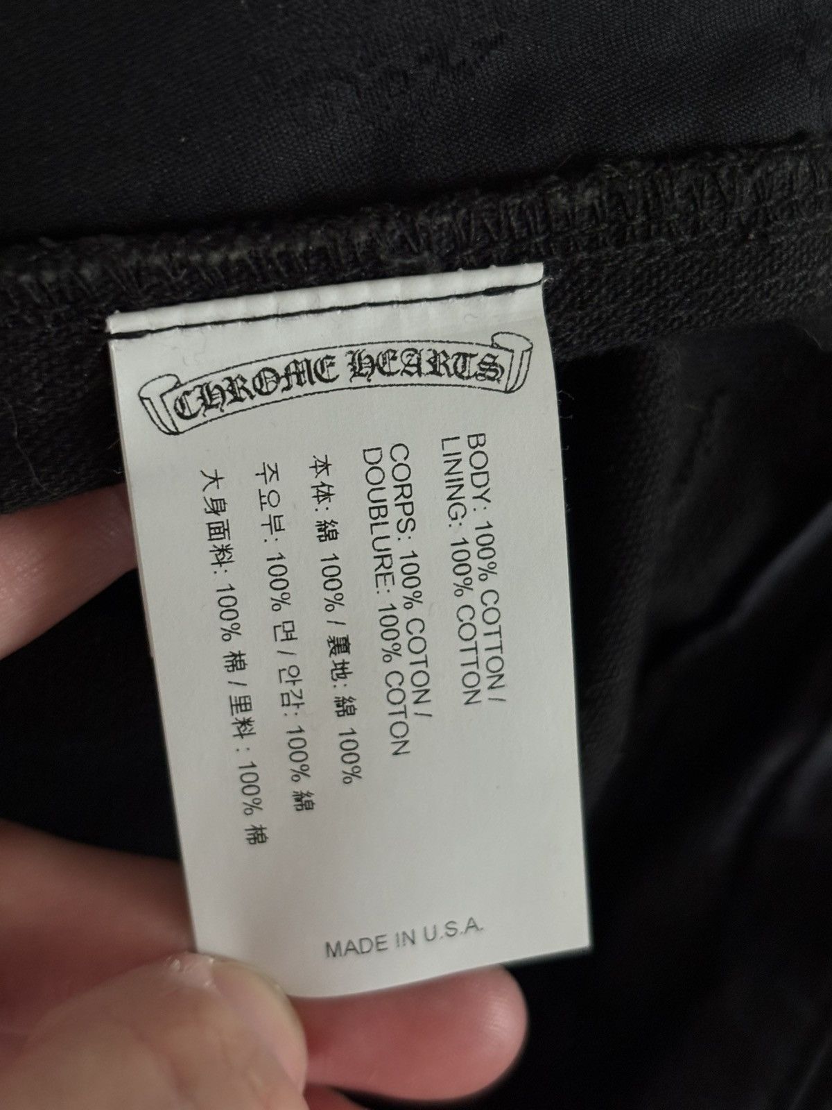 Chrome Hearts Chrome Hearts Double Knee Carpenters Size US 33 - 9 Thumbnail