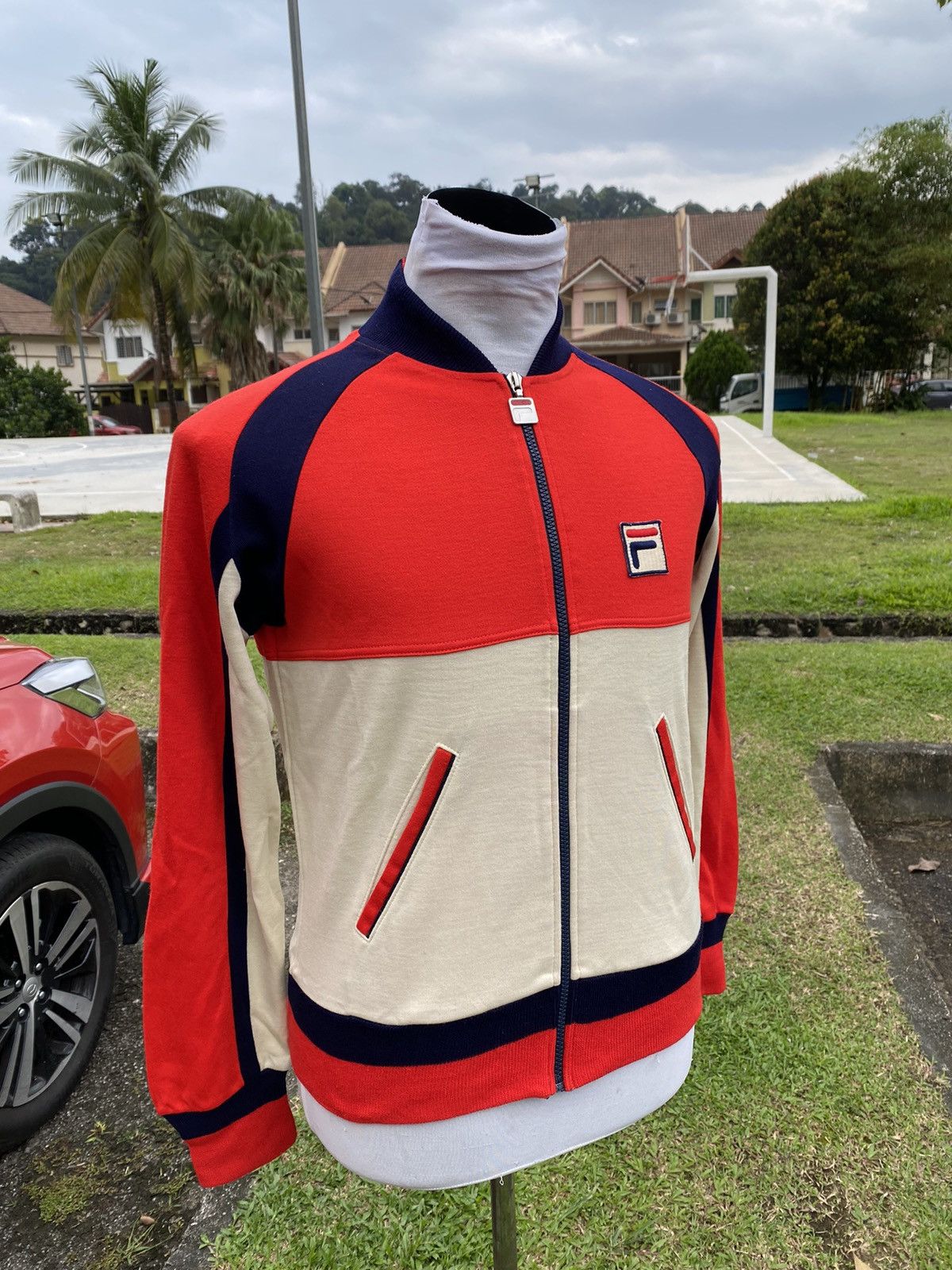Fila Vintage Fila Borg 80s Size US M / EU 48-50 / 2 - 2 Thumbnail