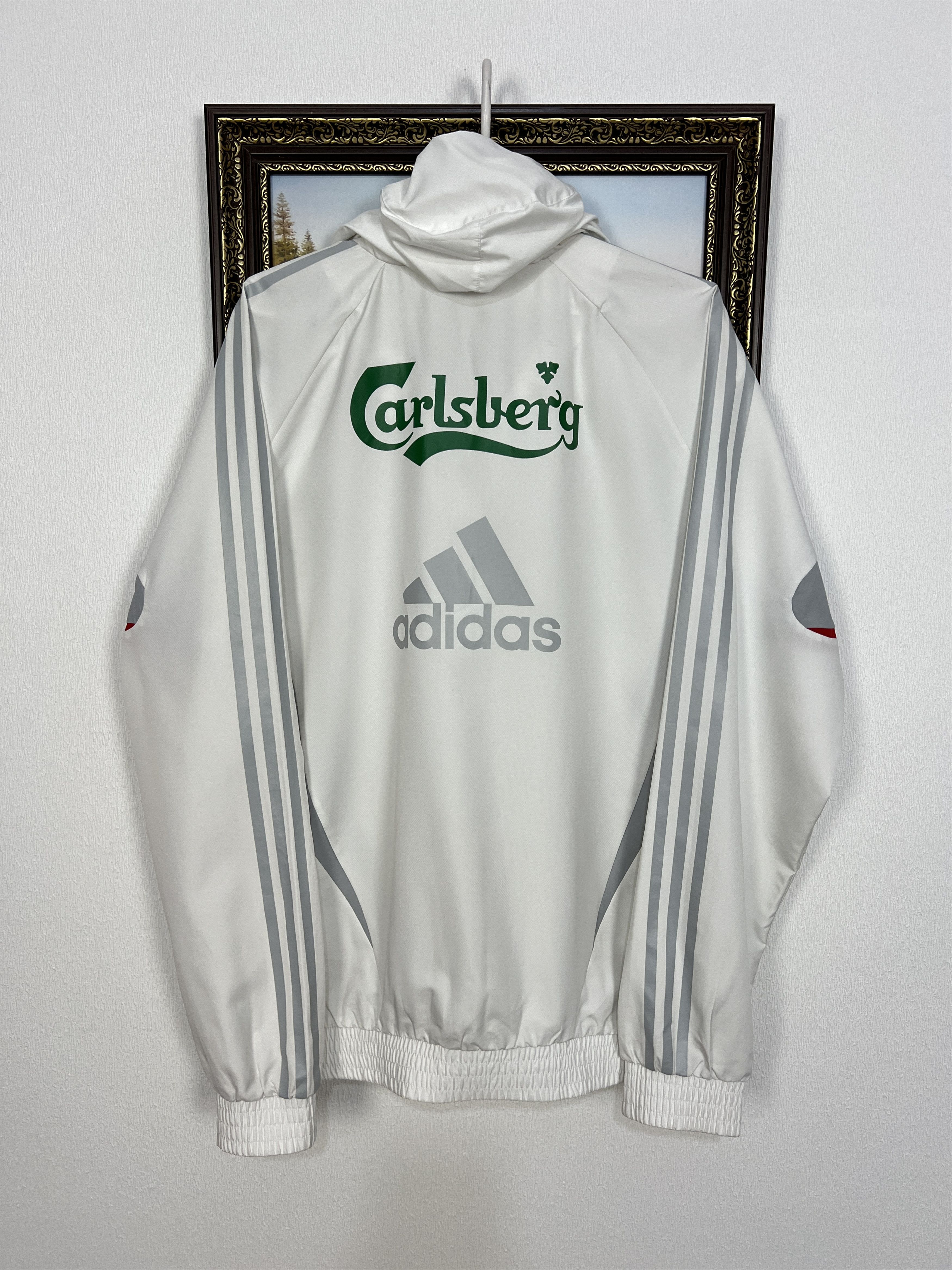 Vintage Liverpool Football Train Jacket Soccer Track Top