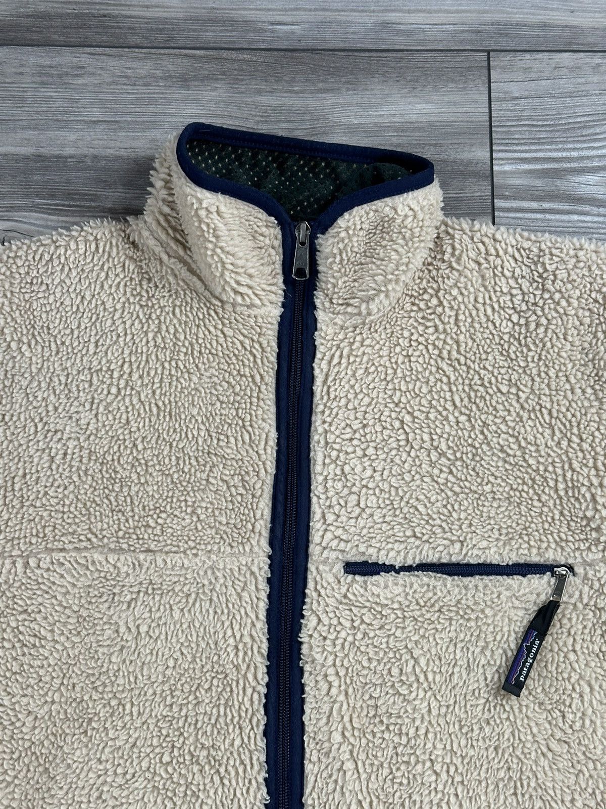 Patagonia Vintage 90’s Patagonia Deep Pile Fleece Size US M / EU 48-50 / 2 - 2 Thumbnail