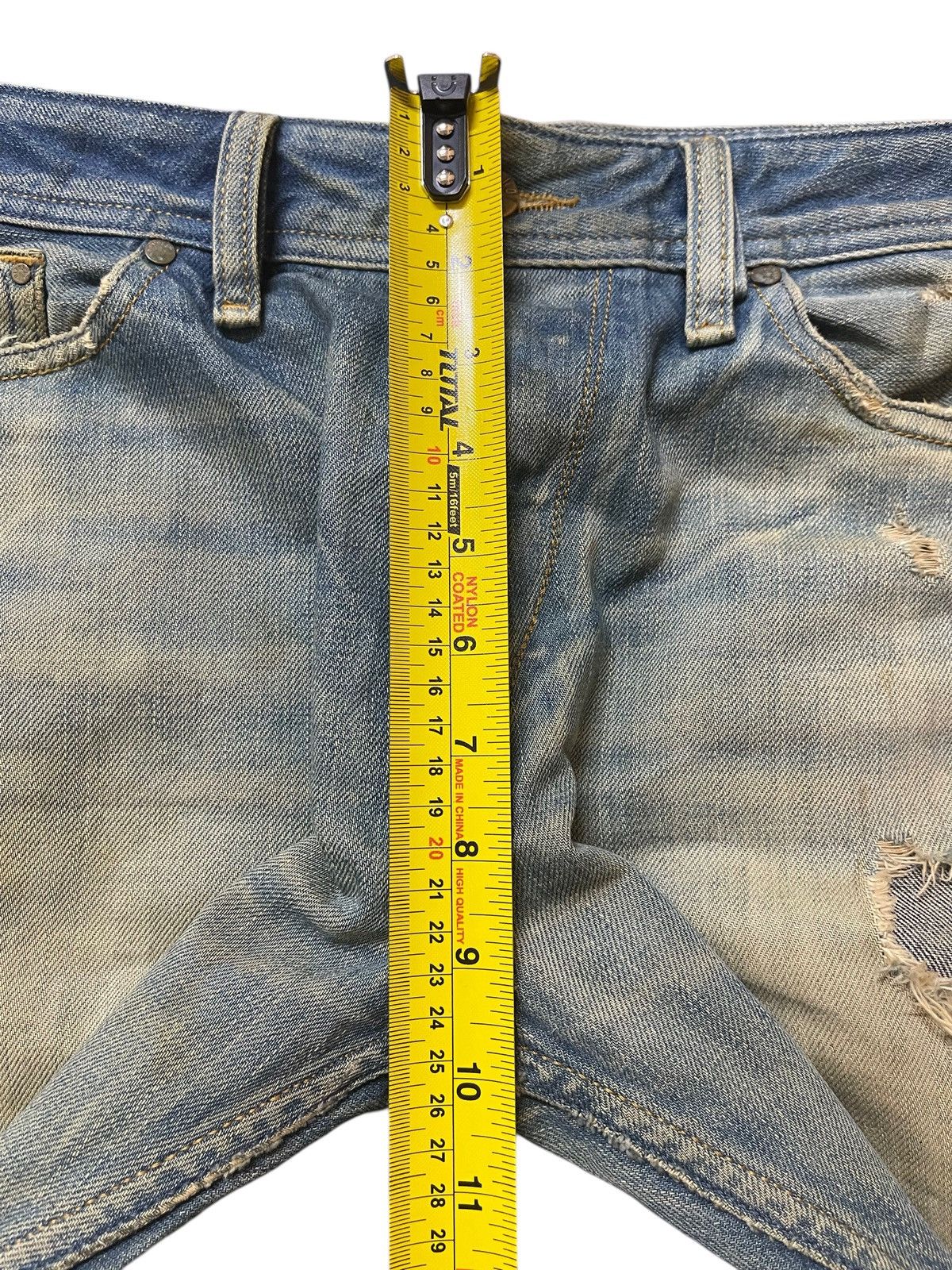 Diesel Vintage Diesel Industry Mud Wash Distressed Style Jeans Size US 33 - 16 Thumbnail