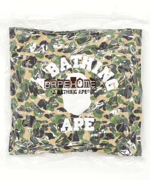 Bape A BATHING APE ABC CAMO COLLEGE SQUARE CUSHION Green