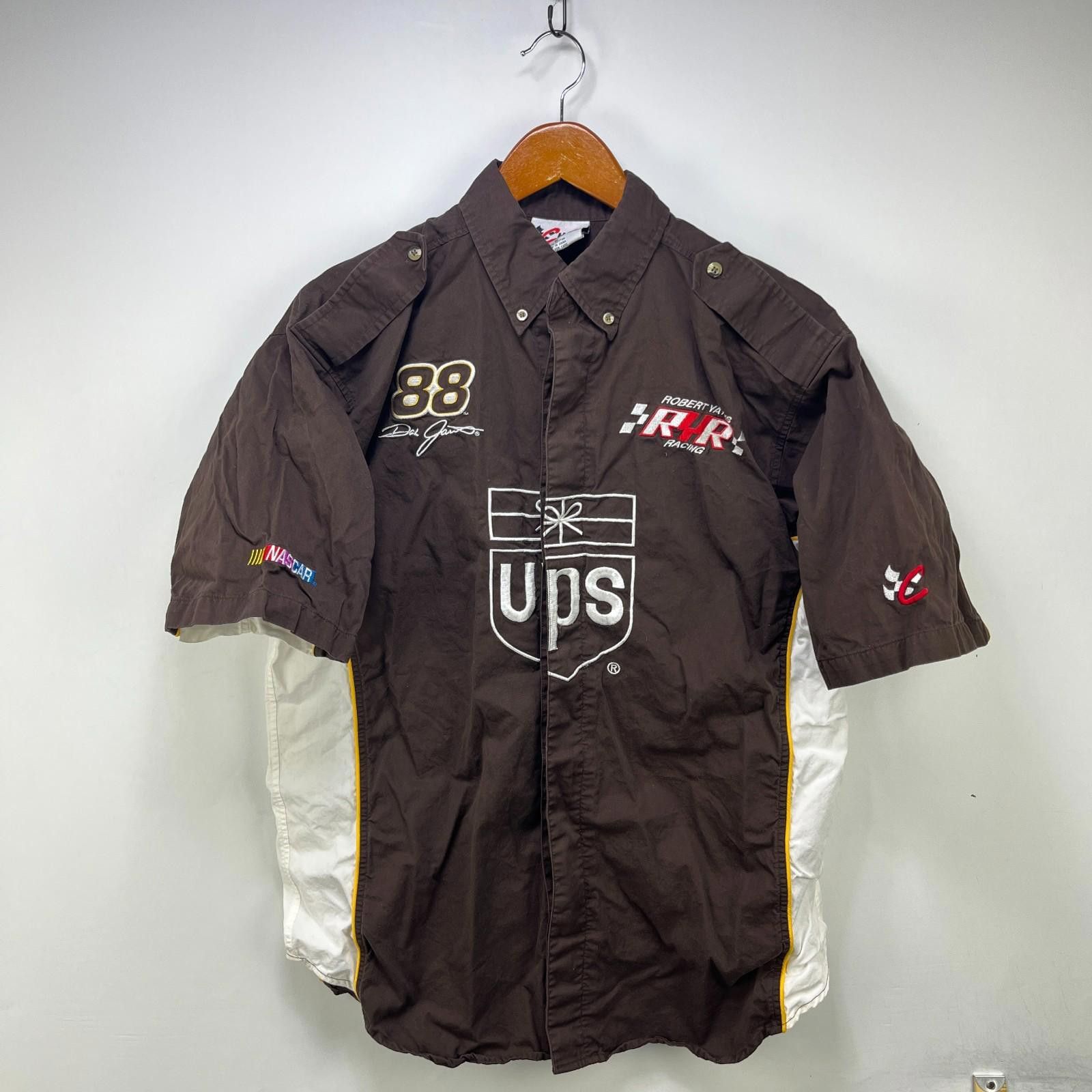 Chanel Vintage NASCAR UPS 88 Button Up Shirt Medium Racing Size ONE SIZE - 1 Thumbnail
