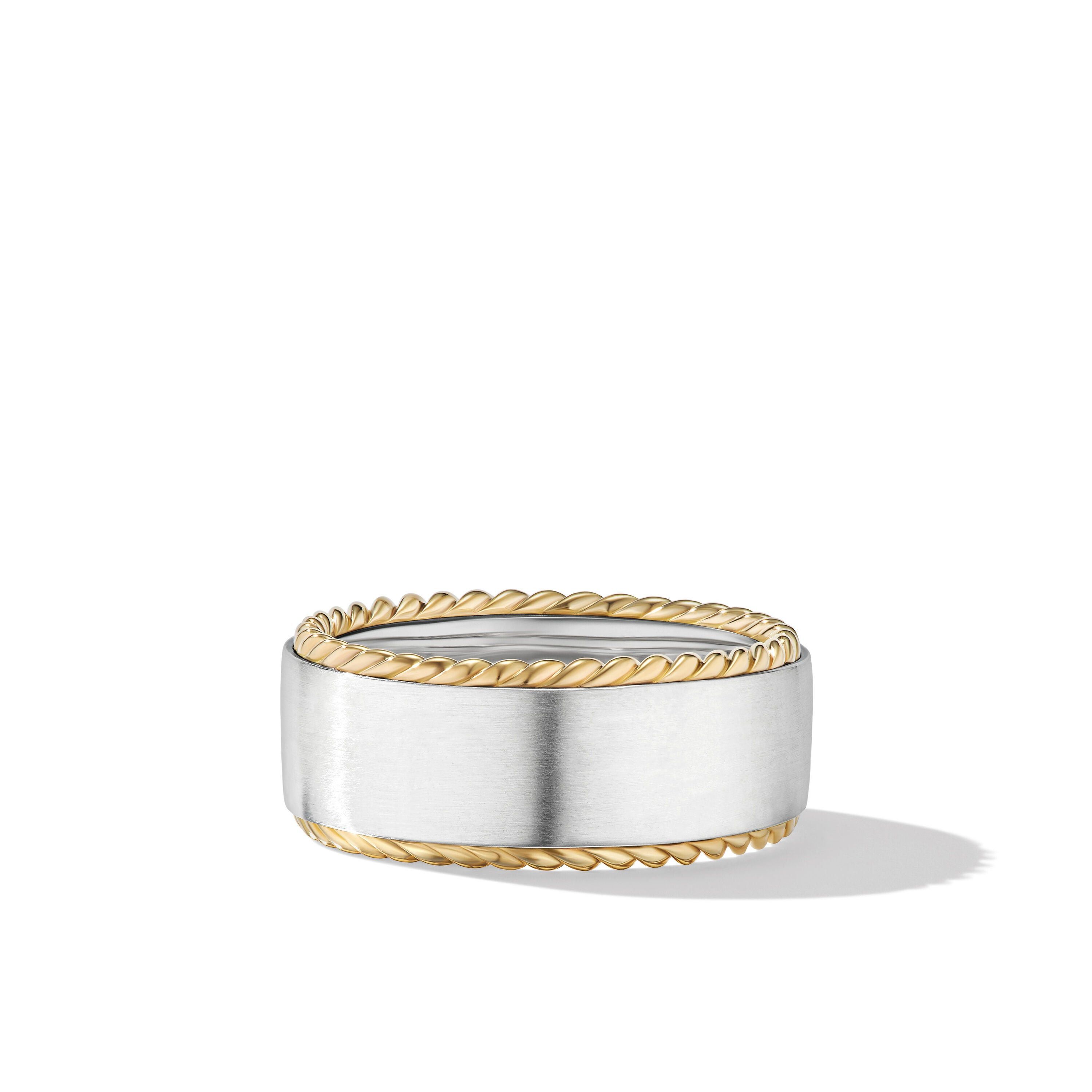 David Yurman o1w1db10526 R25314M/Size 9/Streamline Cable Ring in Silver Size ONE SIZE - 1 Thumbnail
