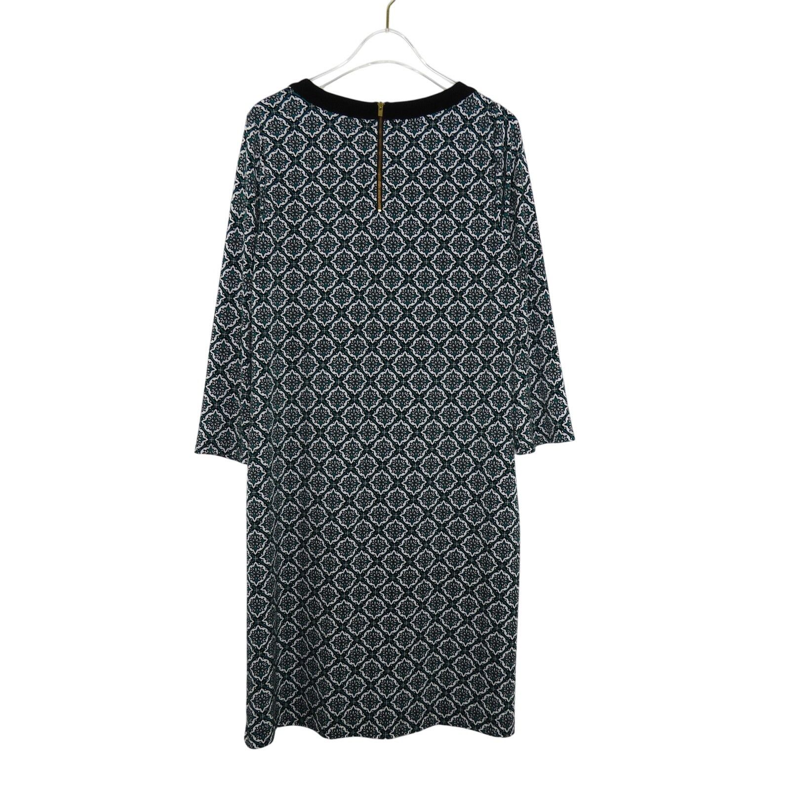 Other 41Hawthorn Blue Geometric Tunic Dress 3/4 Sleeve Medium Size M / US 6-8 / IT 42-44 - 3 Thumbnail