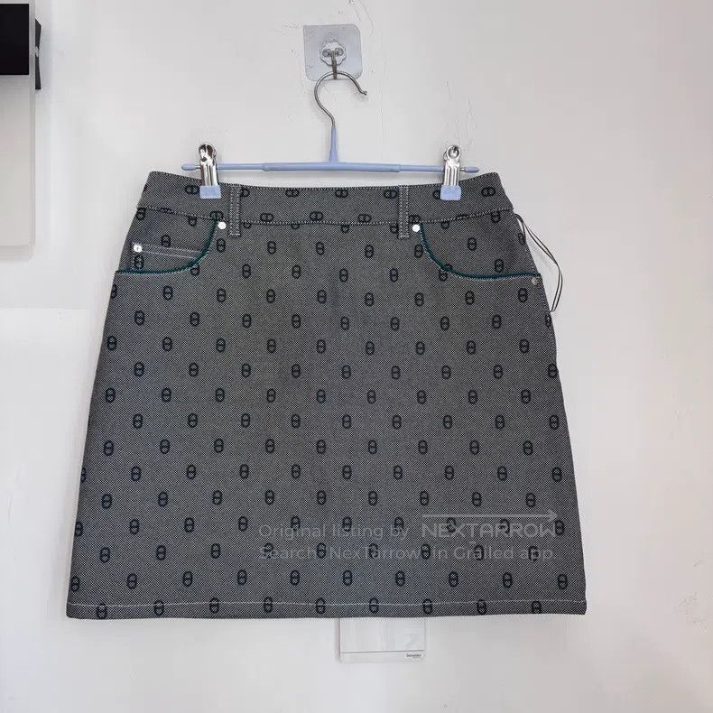 Hermes Hermes Pig Nose Patterned Skirt Size 25" / US 0 / IT 36 - 1 Thumbnail