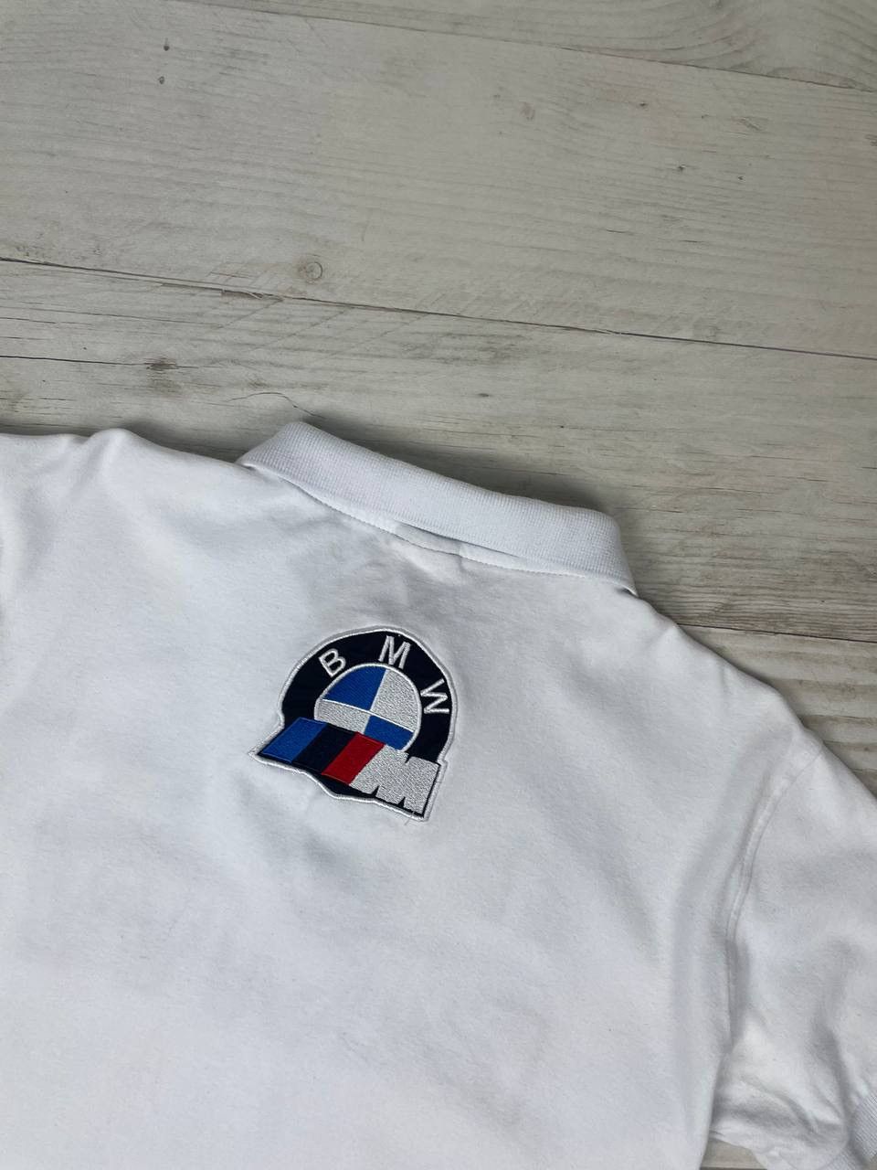 BMW Vintage BMW Polo Shirt 90s Racing Big Logo Size US S / EU 44-46 / 1 - 10 Thumbnail