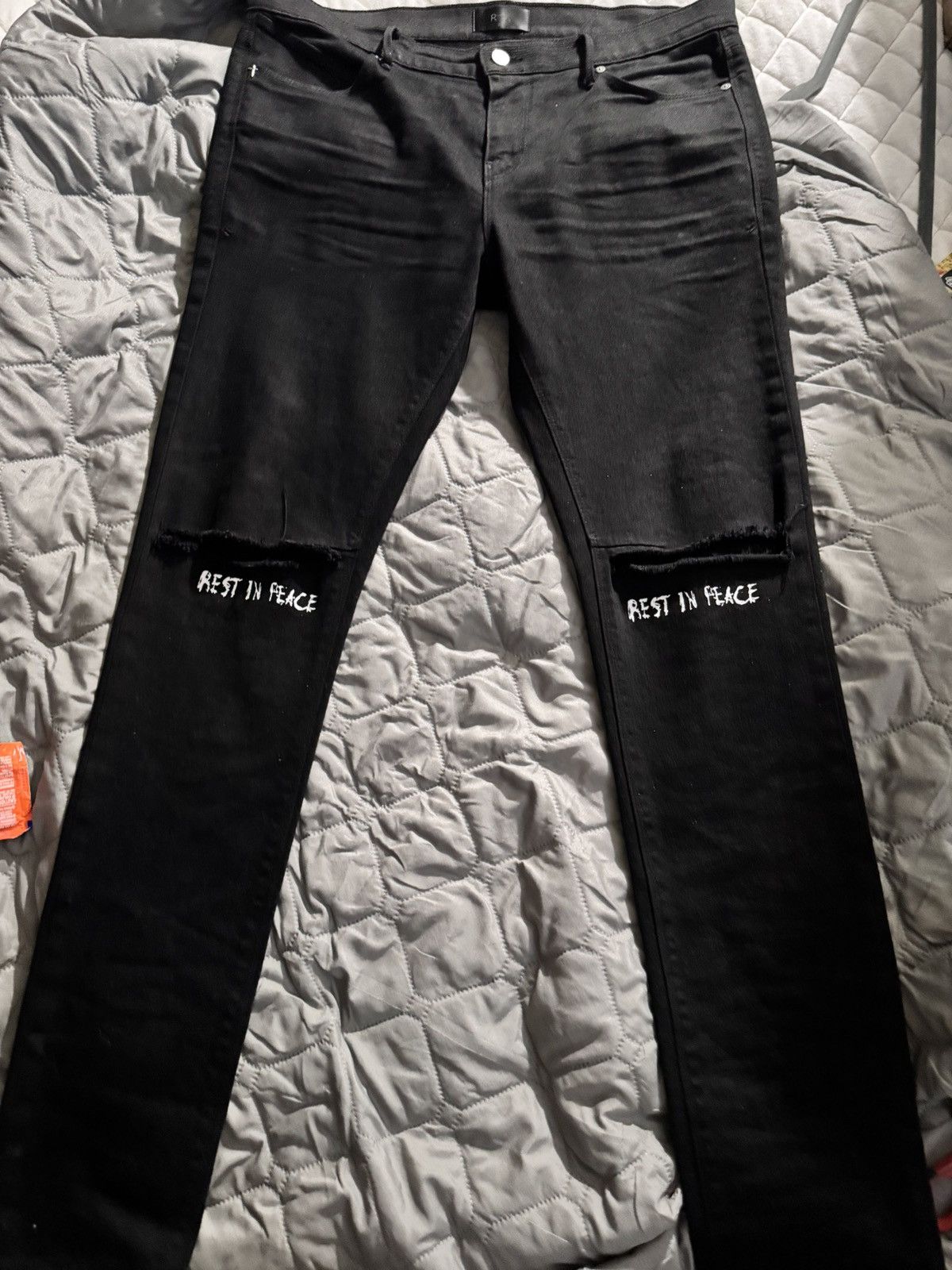 Rta RtA Bryant Dagger Denim Jeans Size US 33 - 1 Thumbnail