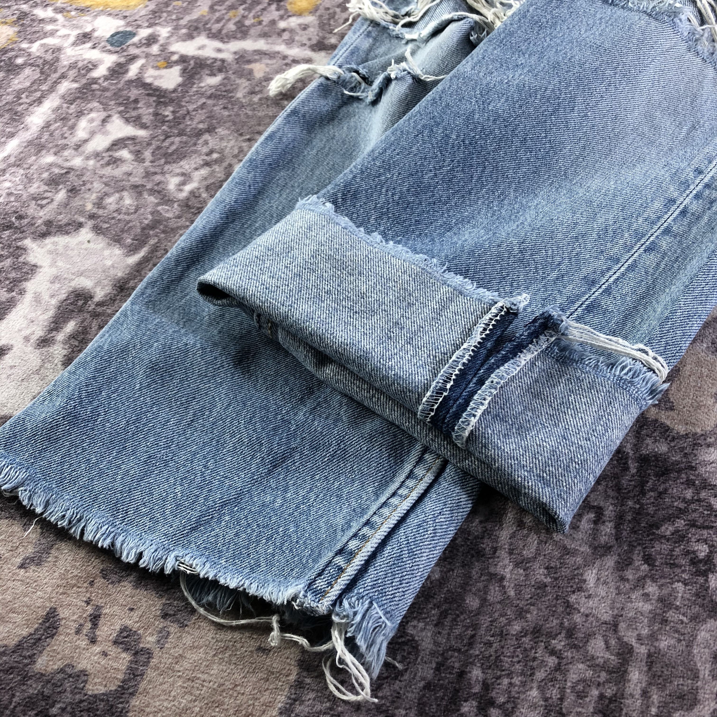 Levi's 90s Vintage Distress Levis 501 Jeans-JM3287 Size US 29 - 6 Thumbnail