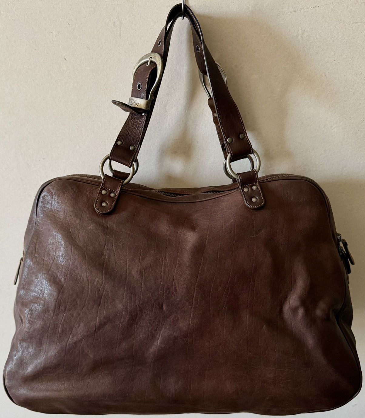 Dior Dior - John Galliano - SS2006 XL Gaucho - Saddle Work Bag Size ONE SIZE - 5 Thumbnail