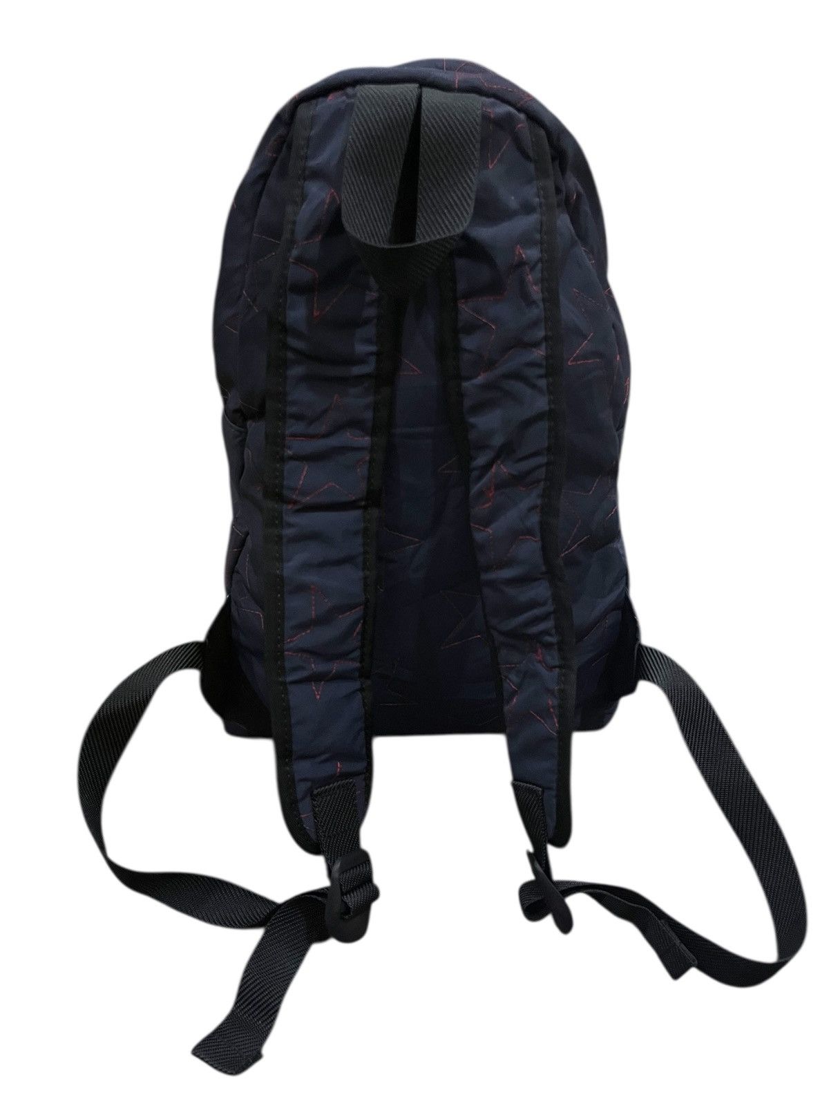 Japanese Brand VINTAGE SAZABY NYLON BACKPACK BLUE STAR RED DESIGN Size ONE SIZE - 7 Thumbnail