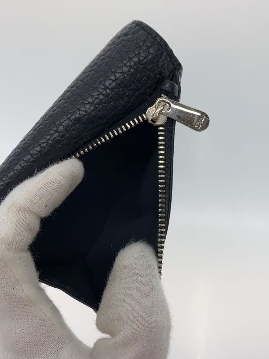 Dior Dior Leather Bi-Fold Wallet Black Size ONE SIZE - 5 Thumbnail