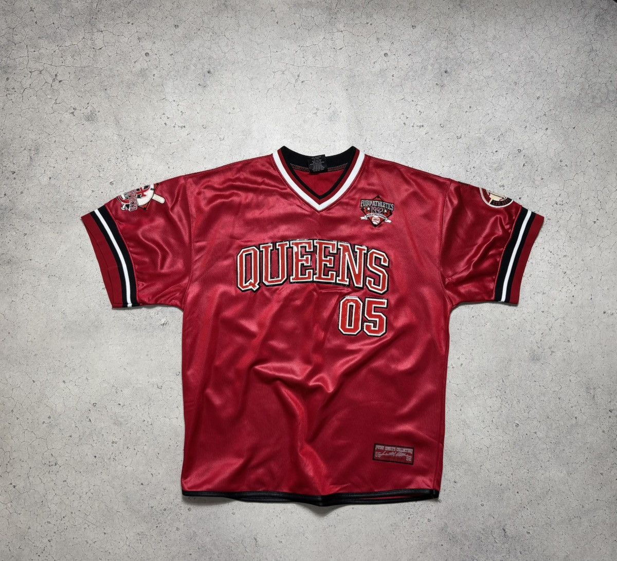 Fubu Fubu 05 Queens 1992 Vintage Jersey Shirt Size XXL Size US XXL / EU 58 / 5 - 1 Thumbnail
