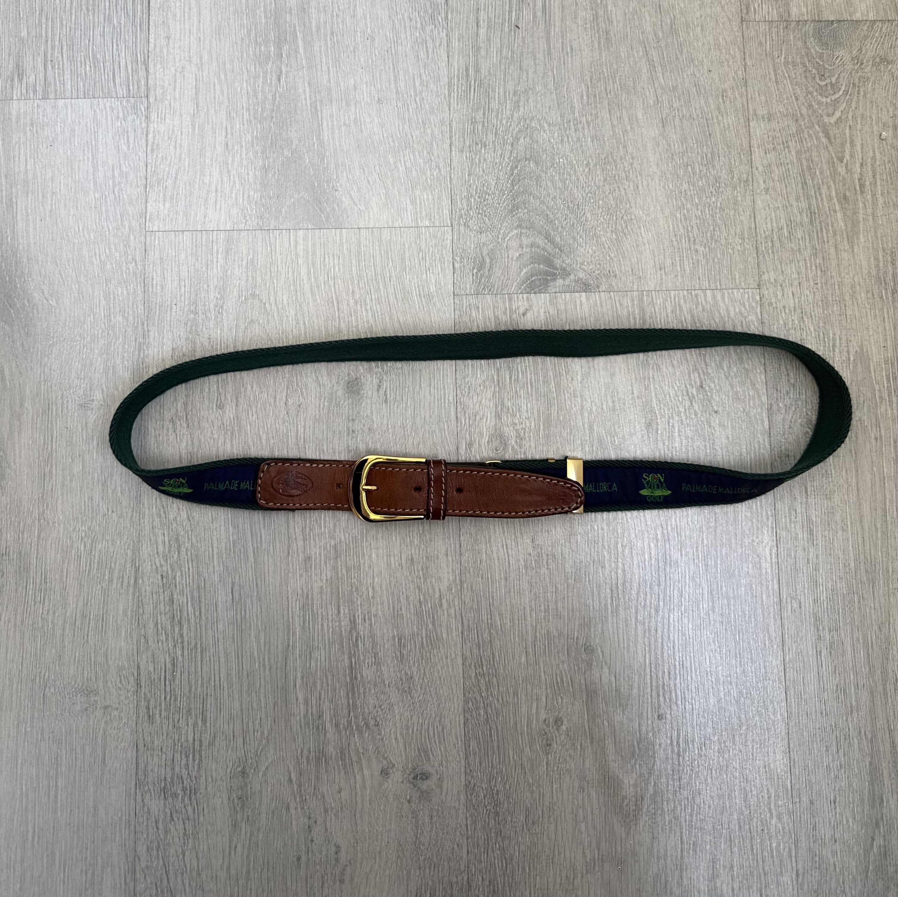 Burberry Vintage Burberrys Golf Belt Son Vida Palma De Mallorca Size ONE SIZE - 3 Thumbnail